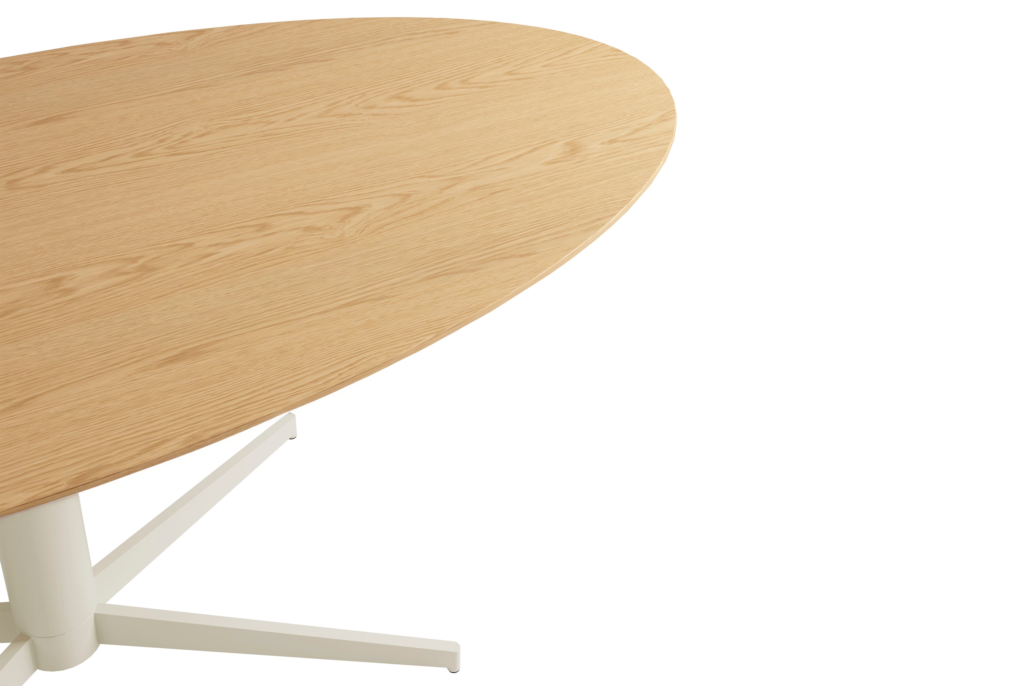 FEVIK Tisch Eichefarbig Bianco