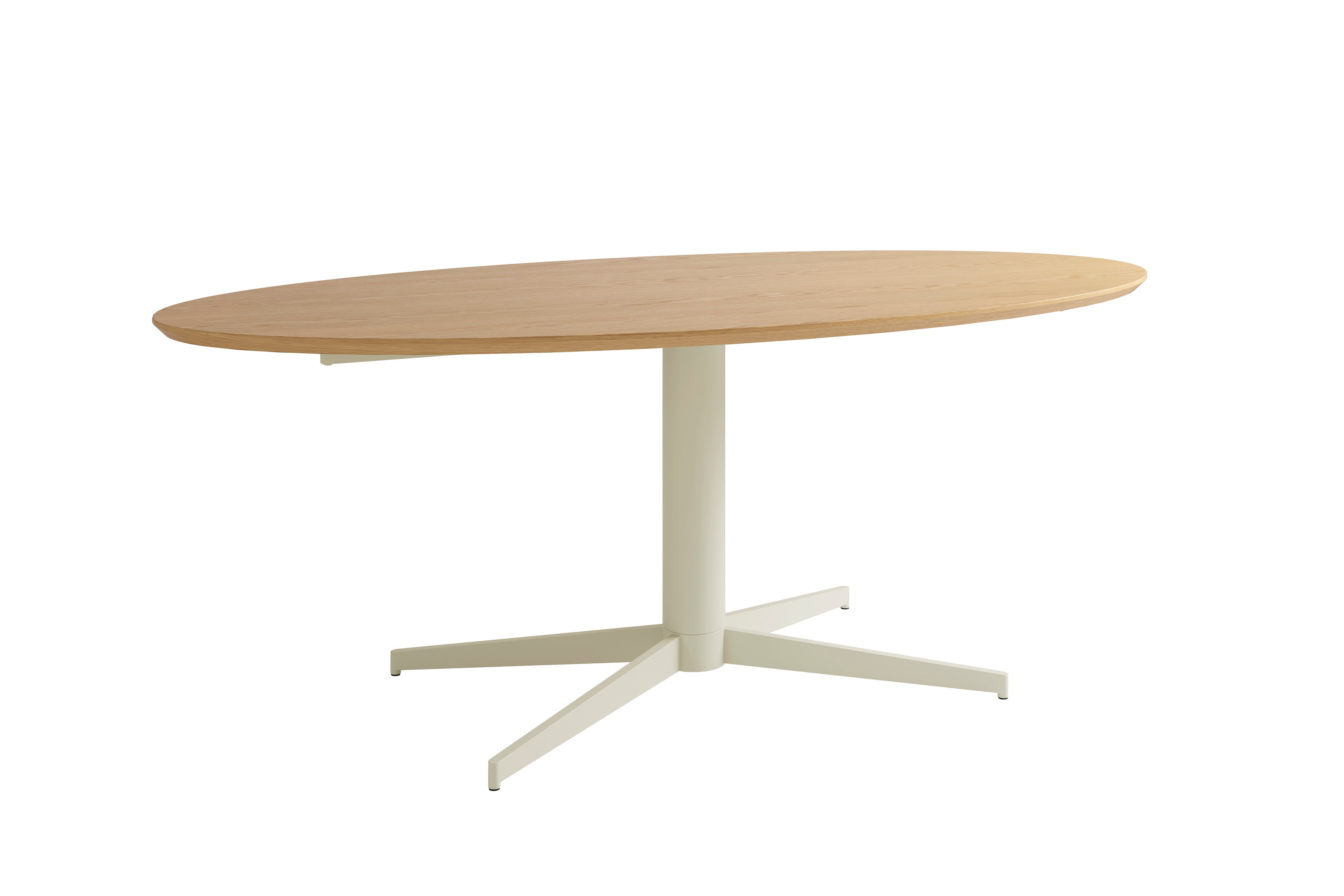 FEVIK Tisch Eichefarbig Bianco