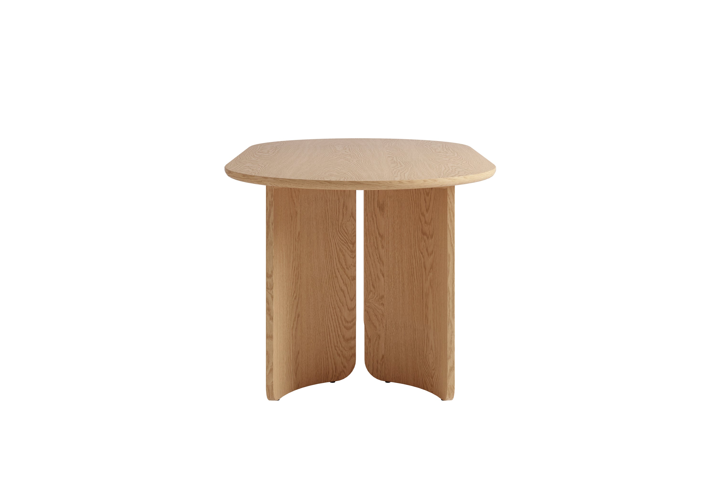 GRIMSTAD Tisch Eichefarbig Bianco