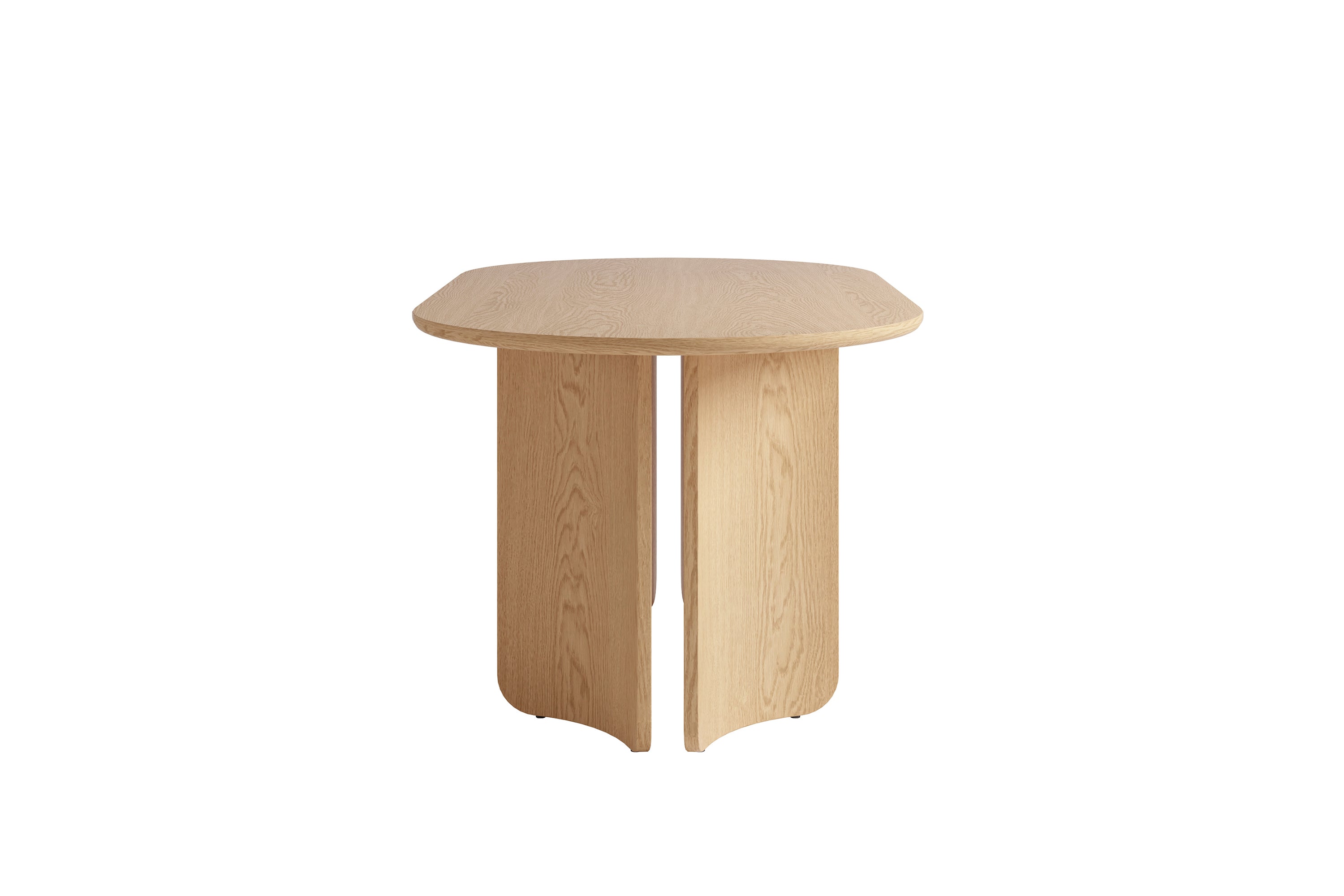 GRIMSTAD Tisch Eichefarbig Bianco
