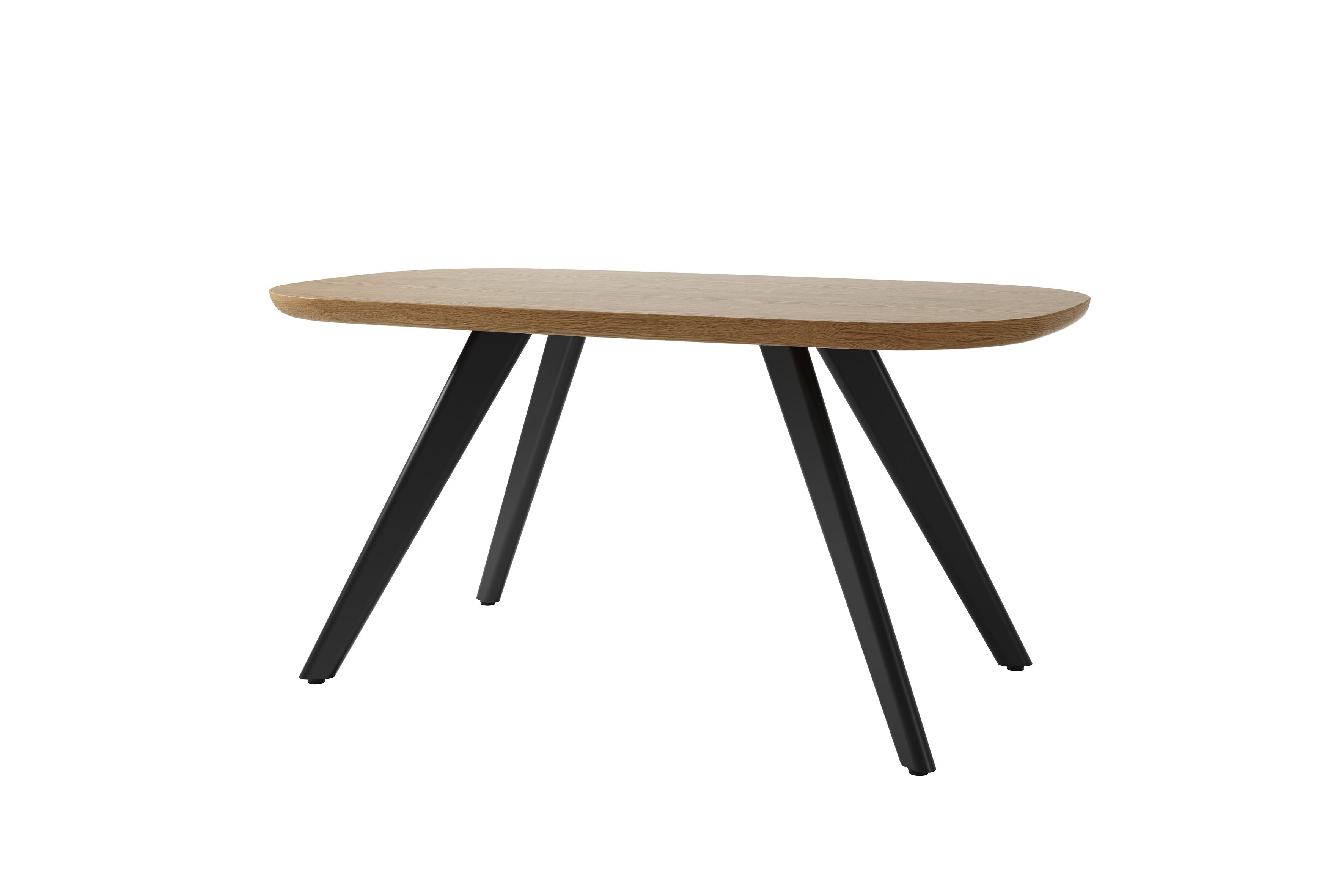 LARVIK Tisch Eichefarbig Tobacco