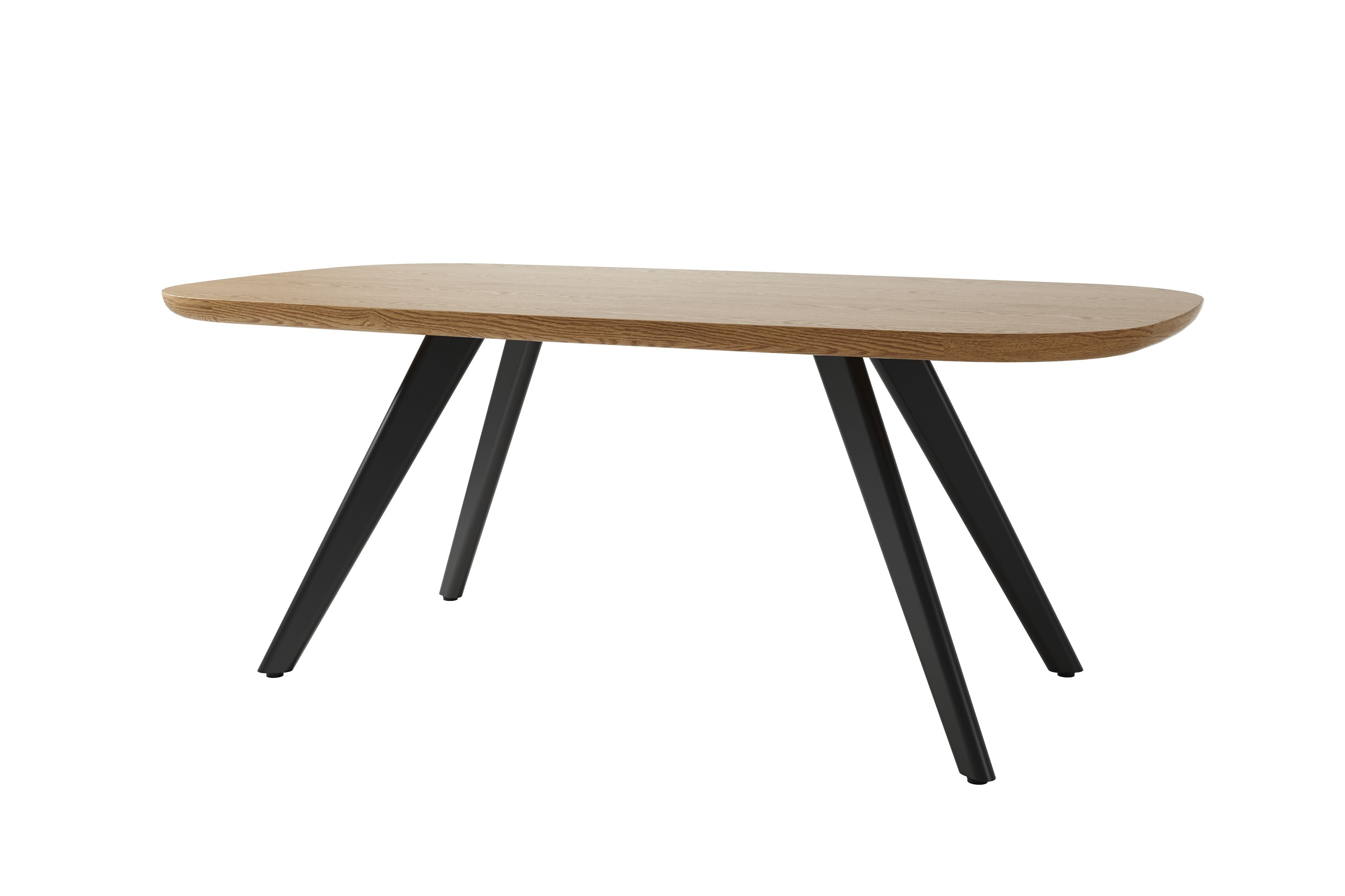 LARVIK Tisch Eichefarbig Tobacco