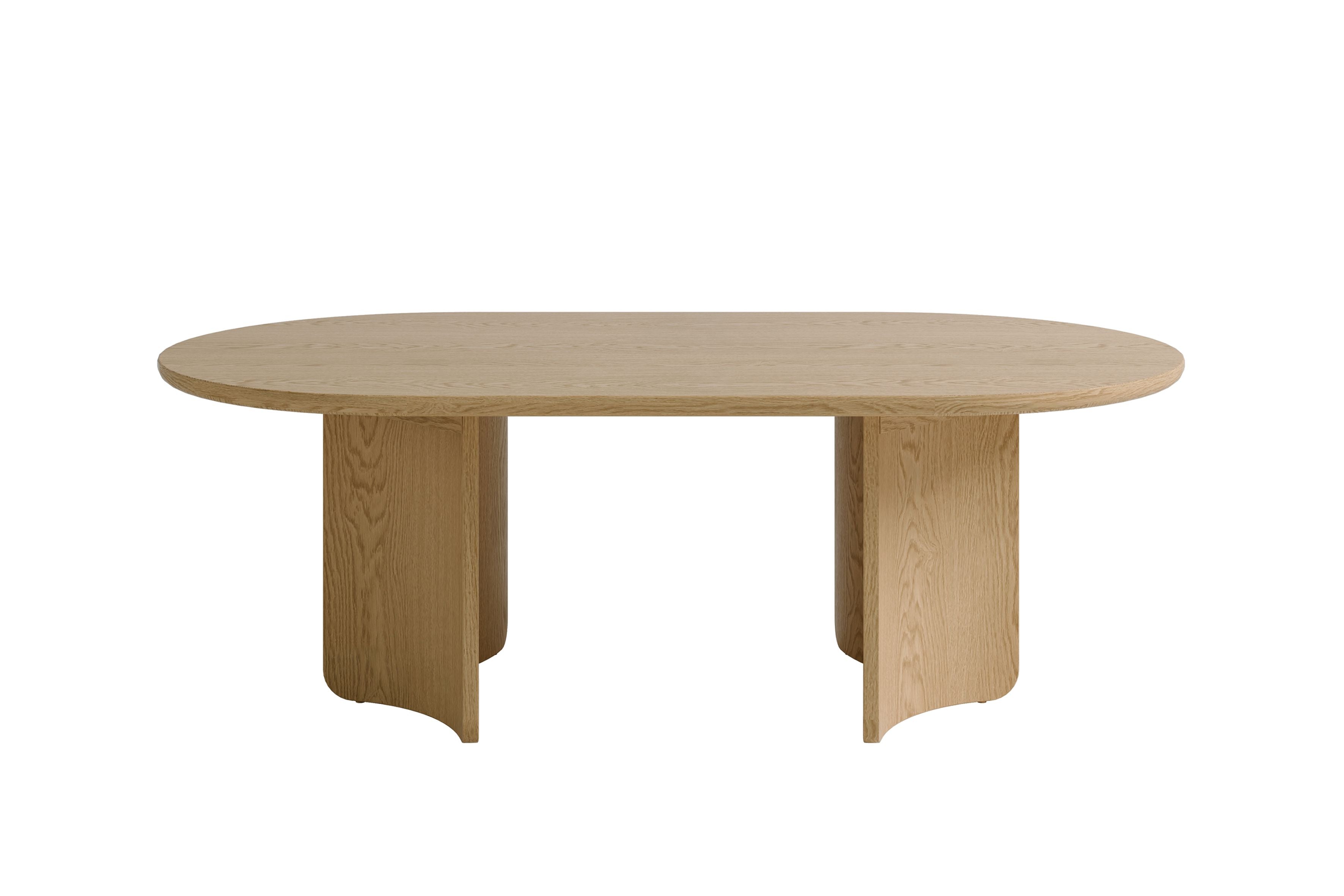 TROMS Couchtisch Eichefarbig Bianco