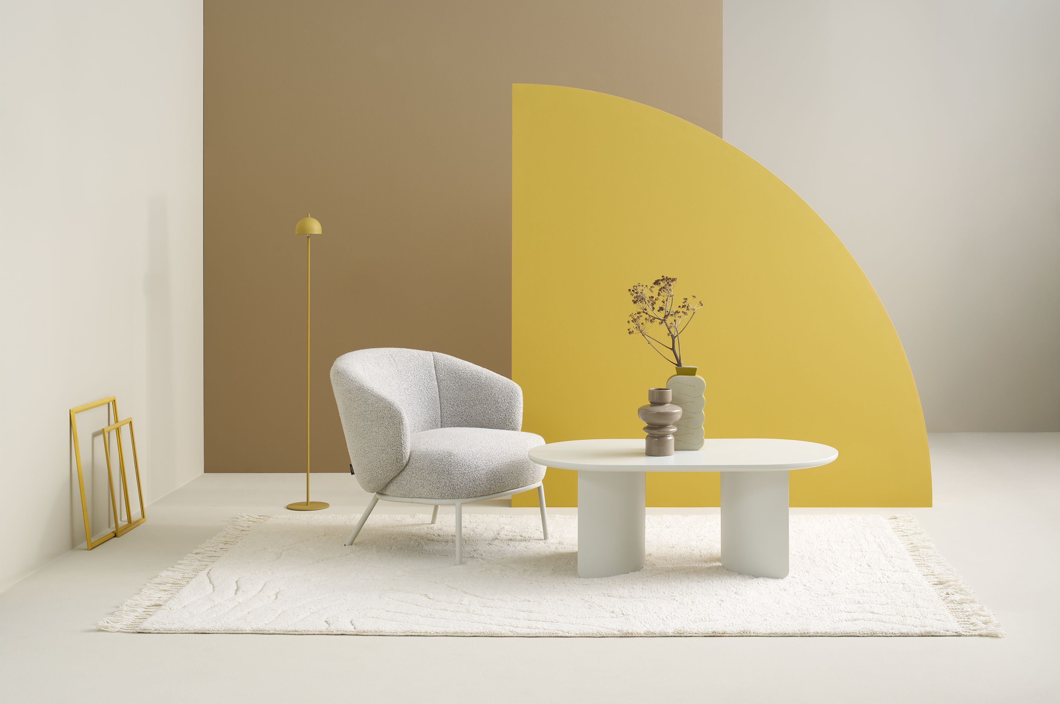 TROMS Couchtisch seidengrau