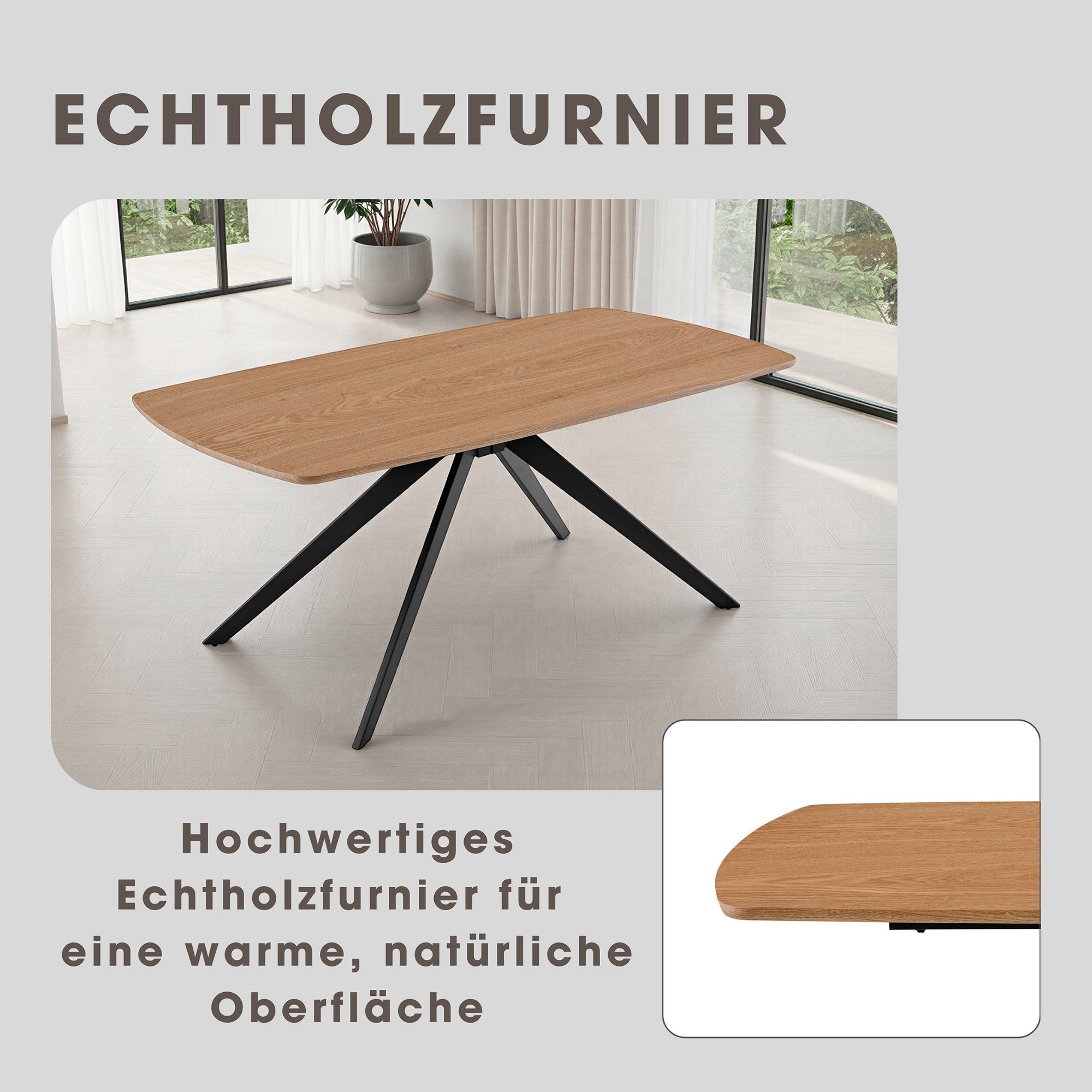 JASON Tisch Eiche natur