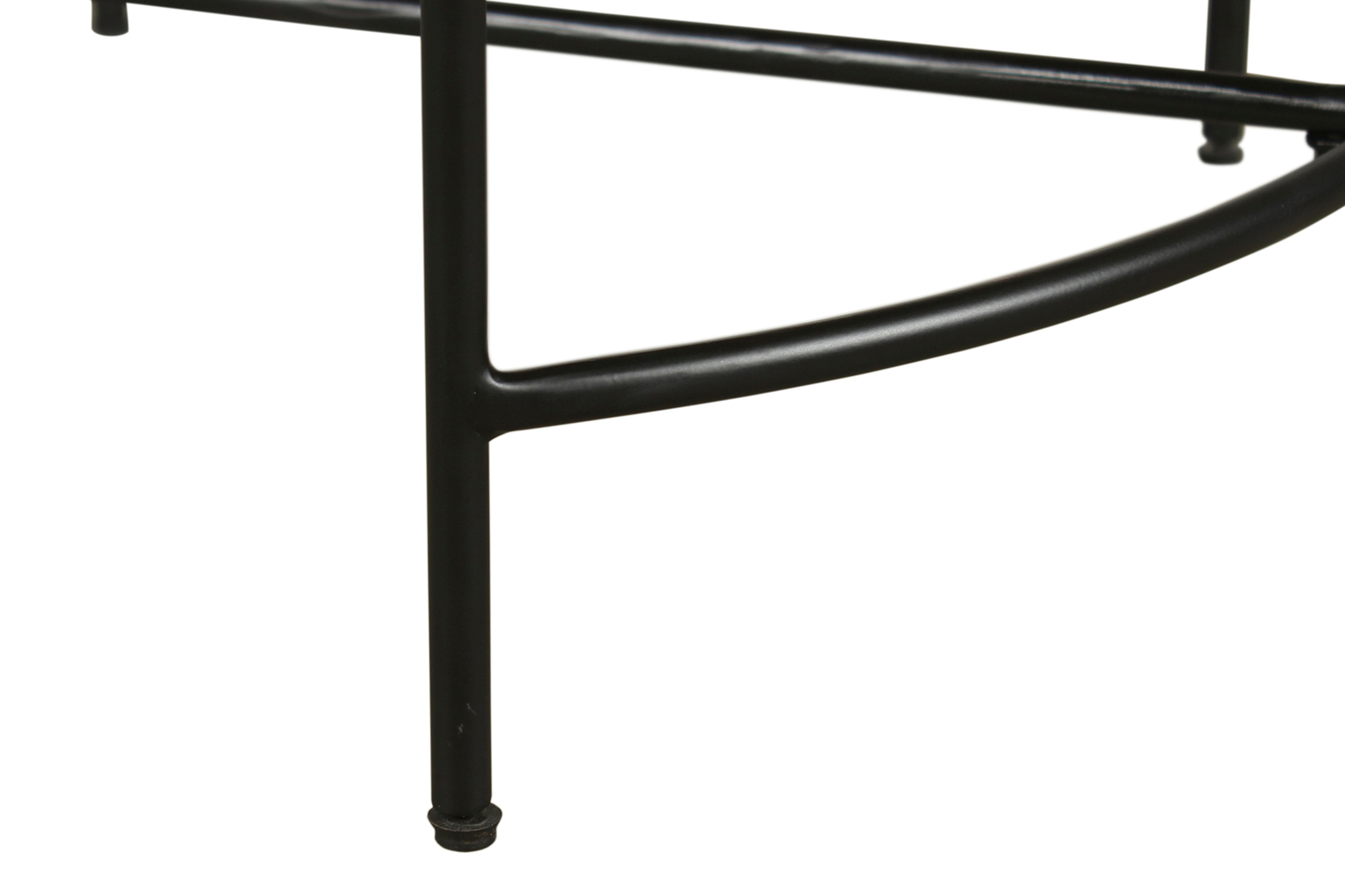 Couchtisch HANNA / Platte Mangoholz massiv / Gestell Metall schwarz / B 60, H 40, T 62 cm