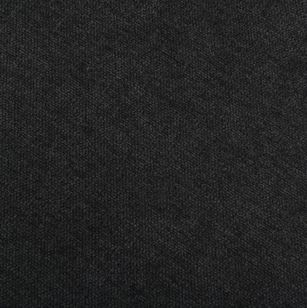 Bank JERSEY / Webstoff dunkelgrau oder / Gestell Metall schwarz / Bank mit Rückenlehne / B 160, H 82, T 62 cm