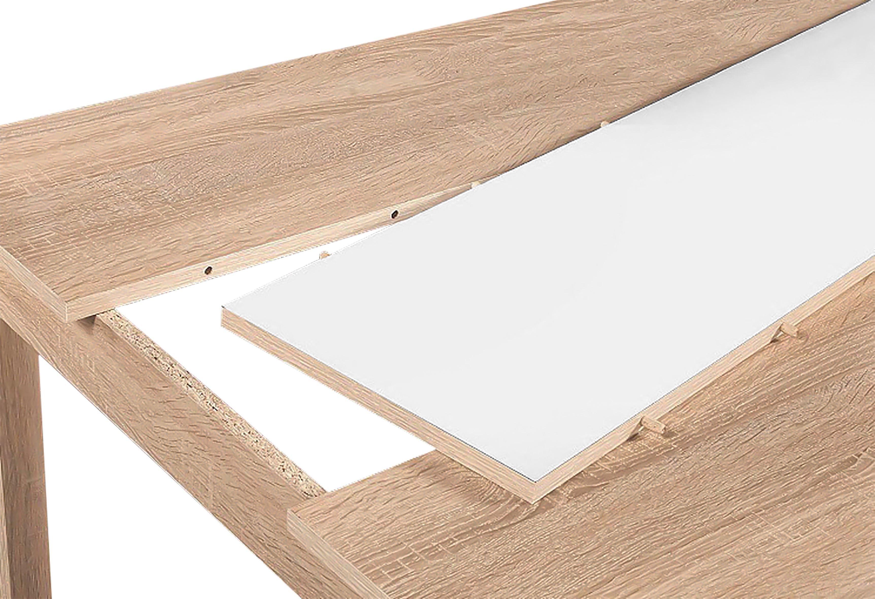 Esstisch NORI / Moderner Küchentisch in Eiche-Optik / Untergestell Melamin anthrazit oder weiß / Großer Tisch / Breite: 120, 140 oder 160 cm