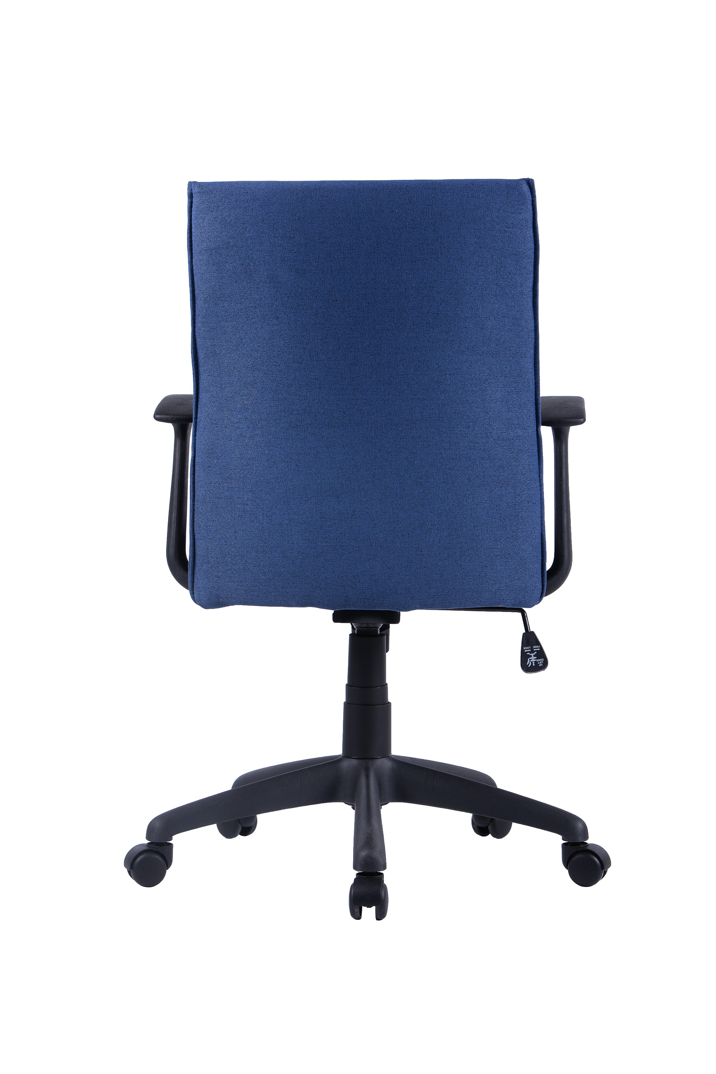 Chefsessel ROCKET Chefsessel / Kunststoff schwarz / Bezug Webstoff dunkelgrauschwarz, grün oder Cordstoff grau / Wippmechanik / Sicherheitsklemmschutz / Sicherheitsrollen / B 56, H 92,5-100,5,T 61,5 cm