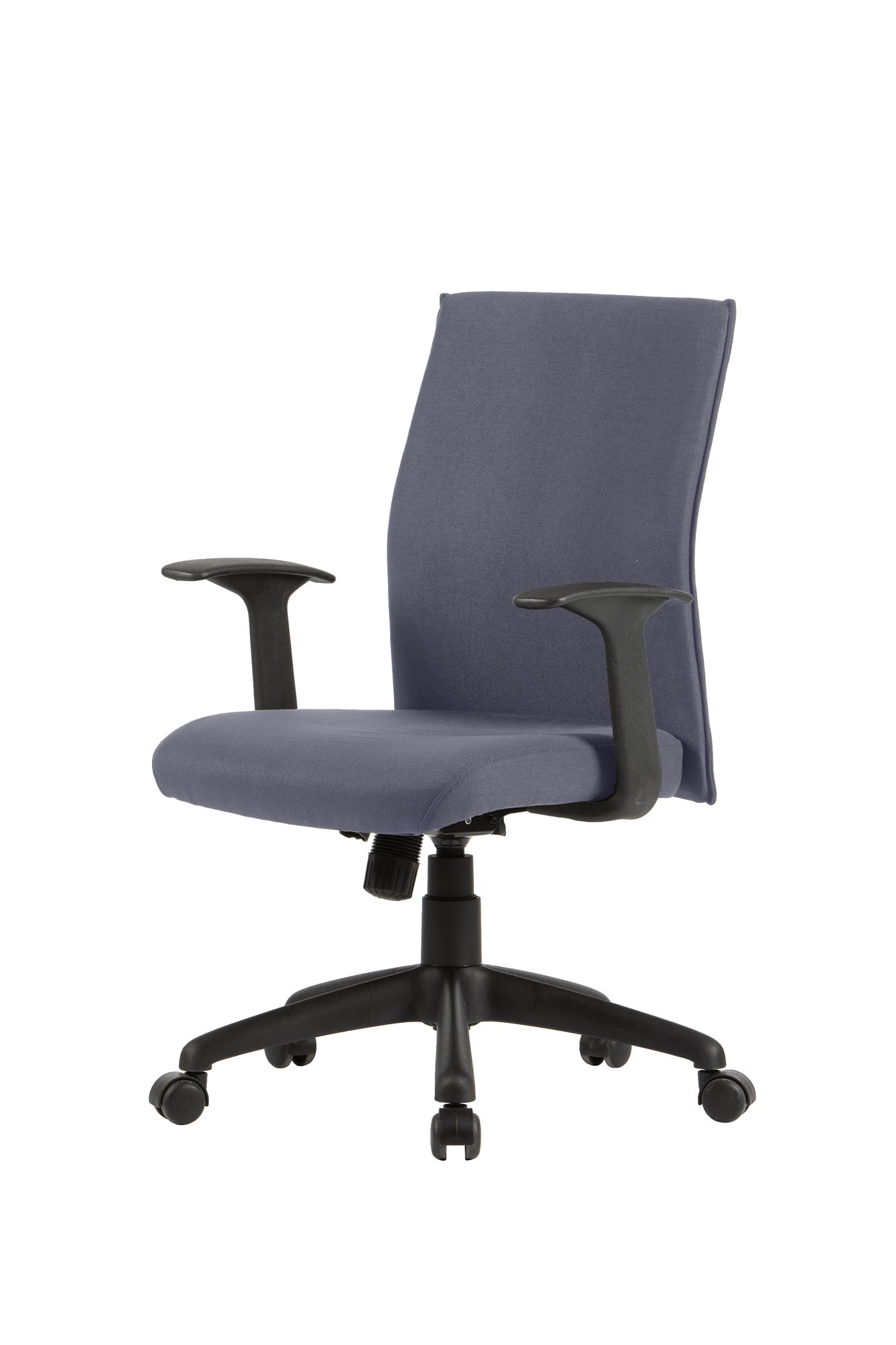 Chefsessel ROCKET Chefsessel / Kunststoff schwarz / Bezug Webstoff dunkelgrauschwarz, grün oder Cordstoff grau / Wippmechanik / Sicherheitsklemmschutz / Sicherheitsrollen / B 56, H 92,5-100,5,T 61,5 cm