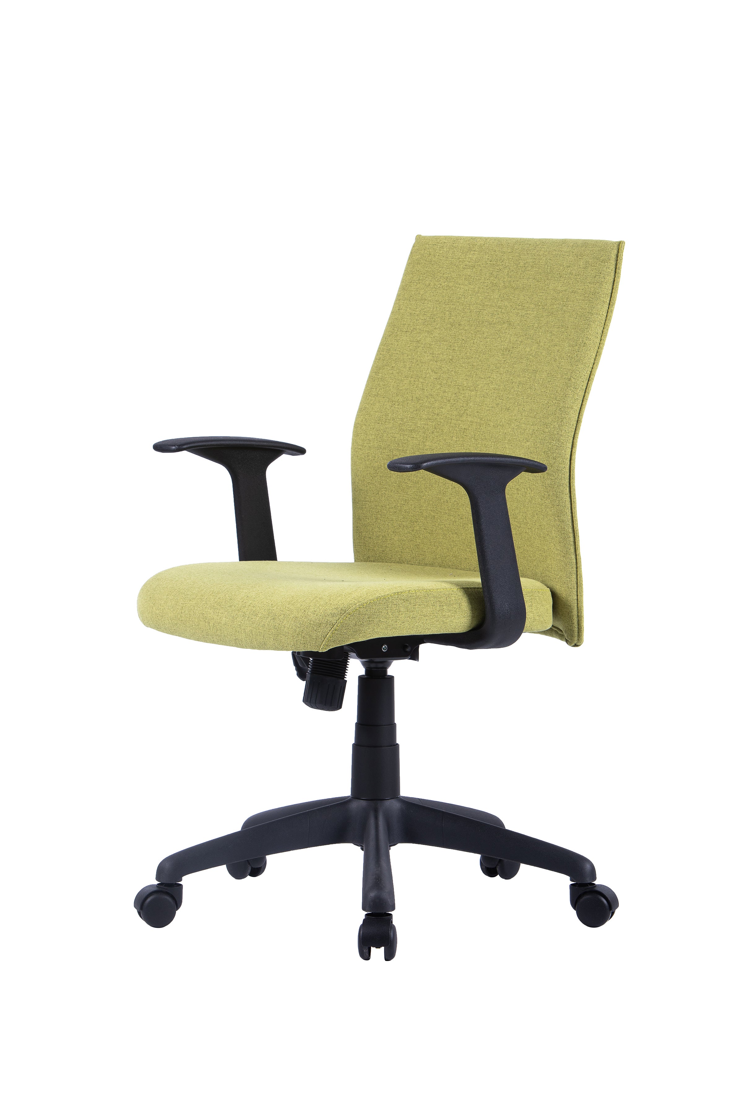 Chefsessel ROCKET Chefsessel / Kunststoff schwarz / Bezug Webstoff dunkelgrauschwarz, grün oder Cordstoff grau / Wippmechanik / Sicherheitsklemmschutz / Sicherheitsrollen / B 56, H 92,5-100,5,T 61,5 cm