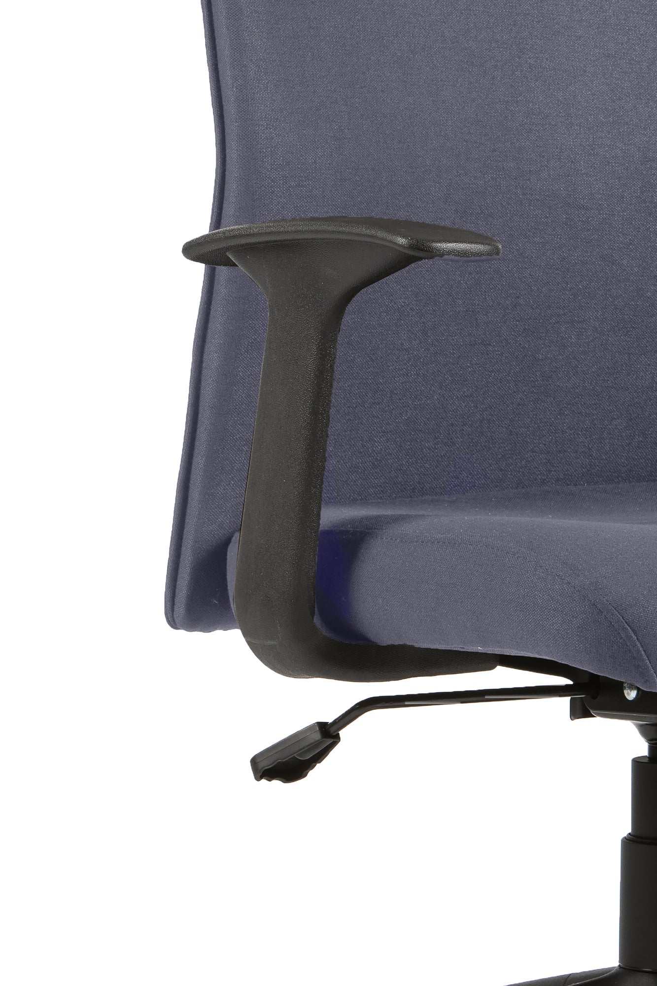 Chefsessel ROCKET Chefsessel / Kunststoff schwarz / Bezug Webstoff dunkelgrauschwarz, grün oder Cordstoff grau / Wippmechanik / Sicherheitsklemmschutz / Sicherheitsrollen / B 56, H 92,5-100,5,T 61,5 cm