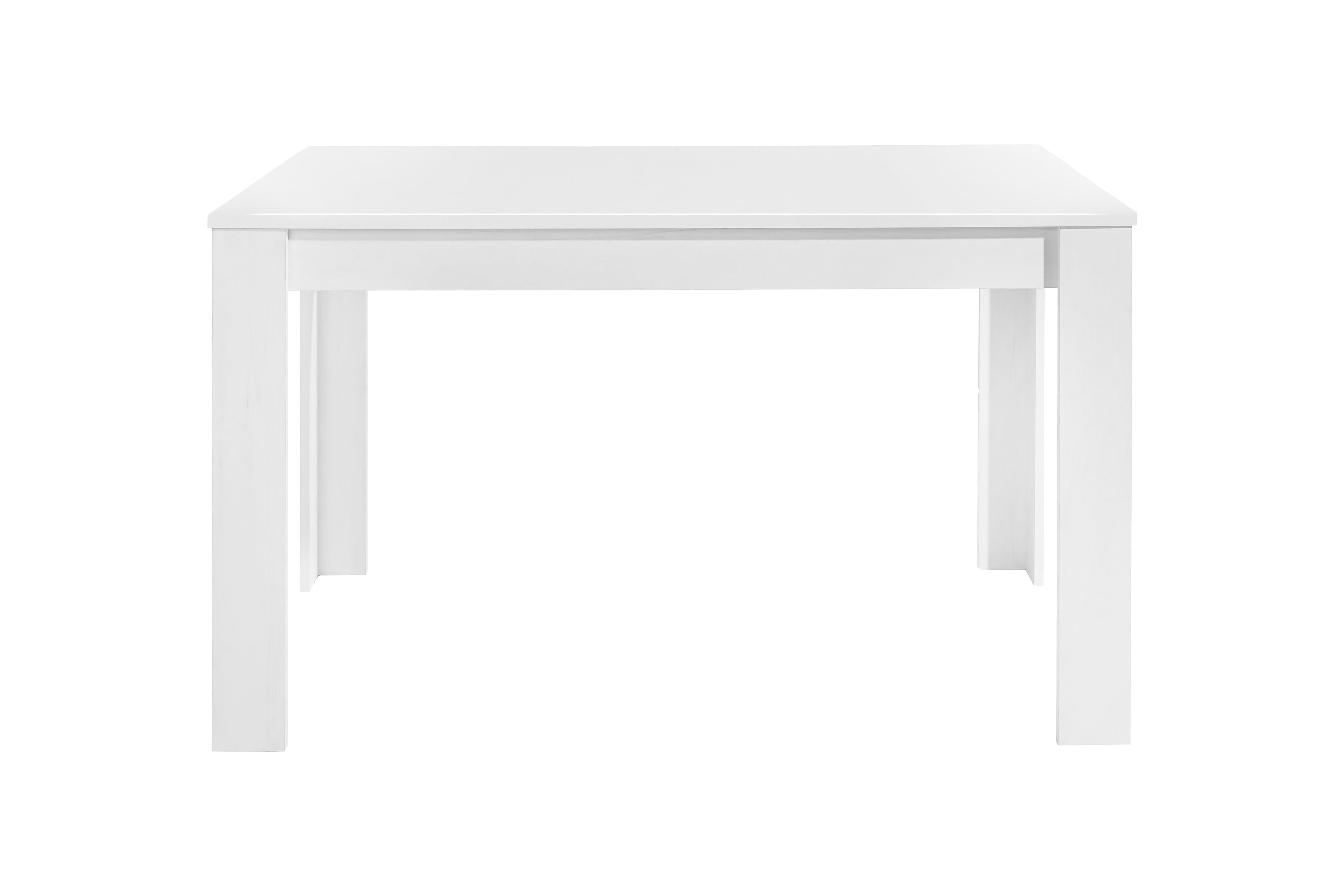 Esstisch Nepal / Moderner Küchentisch in Sonoma Eiche (Eiche-Optik), weiß oder Light Atelier (Beton-Optik) / Platzsparender Tisch / 80 x 80, H 75, 90 x 90, H 75, 120 x 80, H 75 oder 140 x 80, H 75 cm