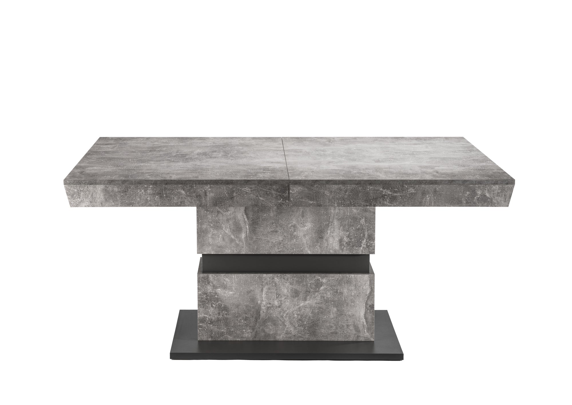 Esszimmertisch MATTHEW / Küchen-Tisch 160 cm mit Auszugsfunktion auf 215 cm / Auszugstisch Artisan Eiche, Light Atelier oder Old Wood / Esstisch ausziehbar mit Einlegeplatte / 160-215 x 90, H 75 cm