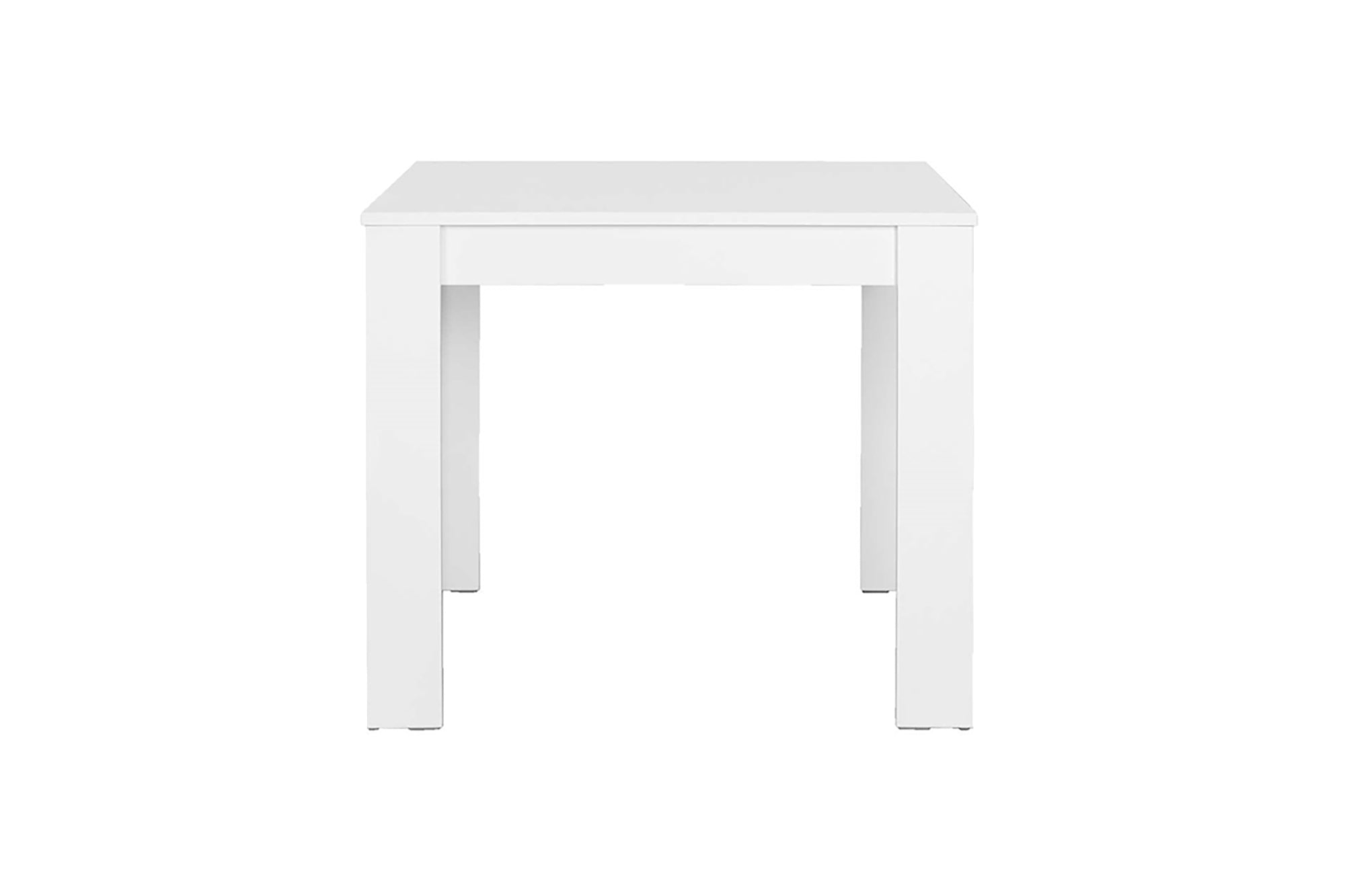 Esstisch Nepal / Moderner Küchentisch in Sonoma Eiche (Eiche-Optik), weiß oder Light Atelier (Beton-Optik) / Platzsparender Tisch / 80 x 80, H 75, 90 x 90, H 75, 120 x 80, H 75 oder 140 x 80, H 75 cm