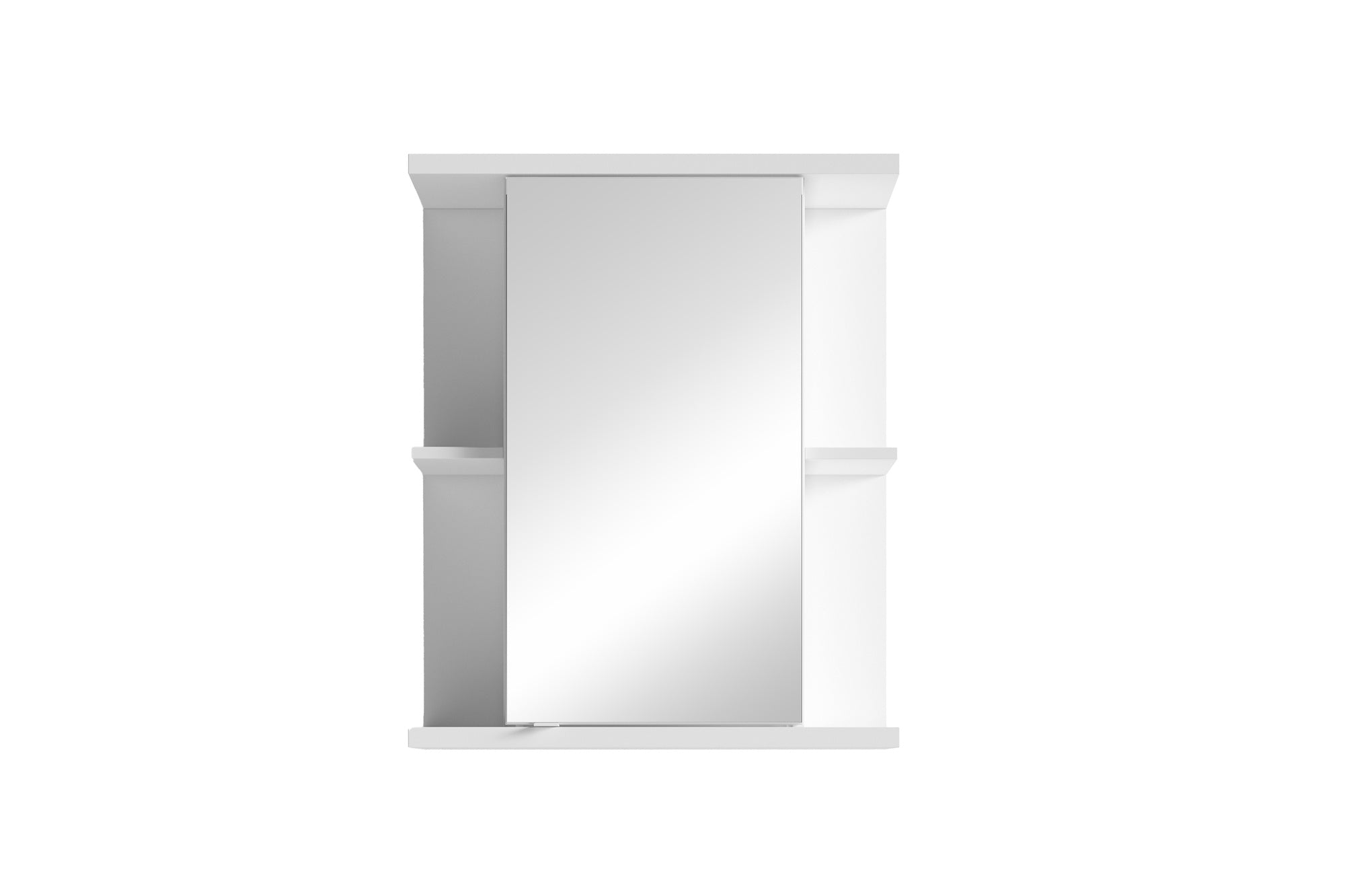 Badezimmer Spiegelschrank NEBRASKA mit Spiegeltür / Moderner, 1-türiger Spiegel Hängeschrank in anthrazit, Sonoma Eiche (Eiche-Optik) oder weiß / B 60, H 70, T 25m / mit viel Stauraum