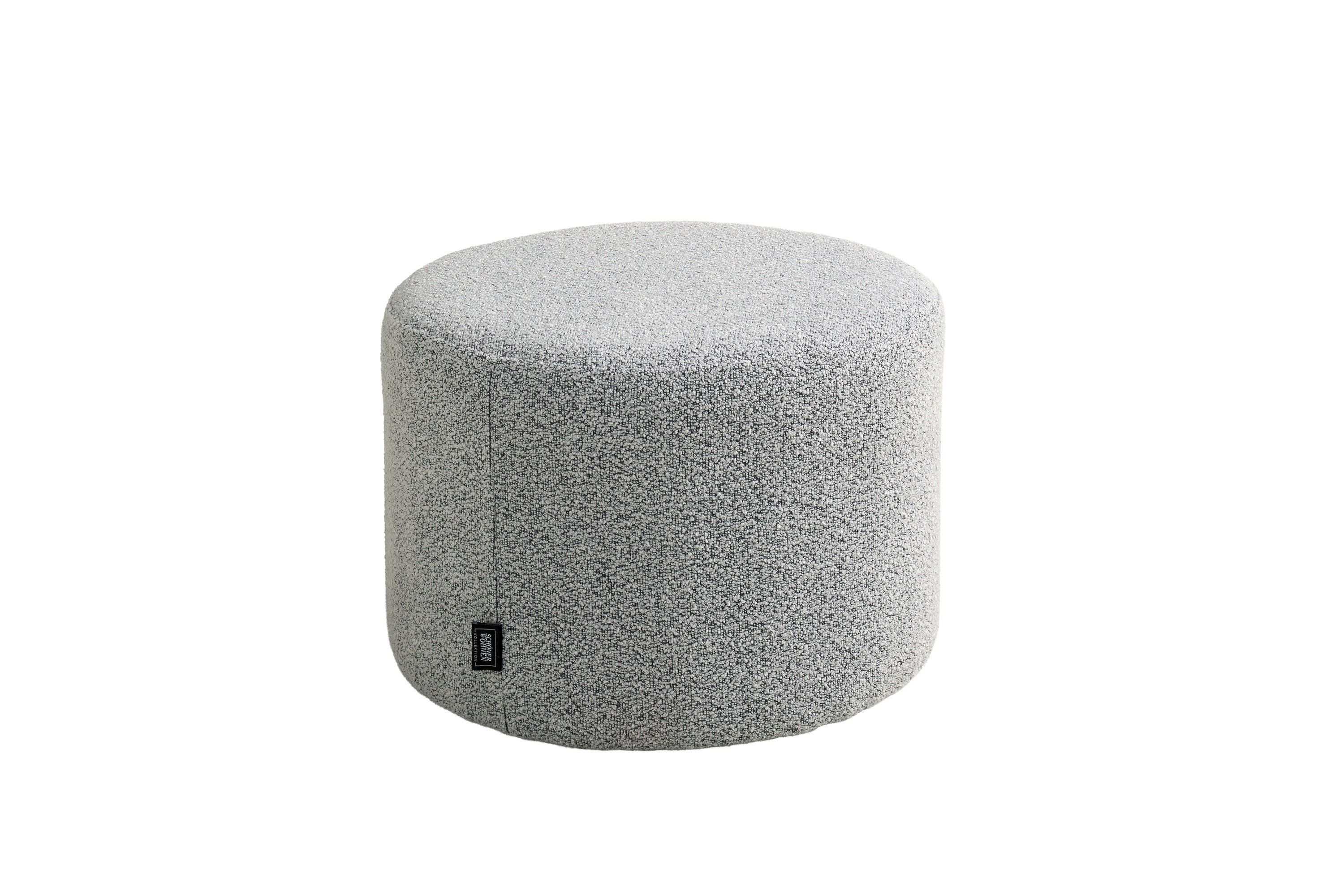 ALVIK Pouf grau