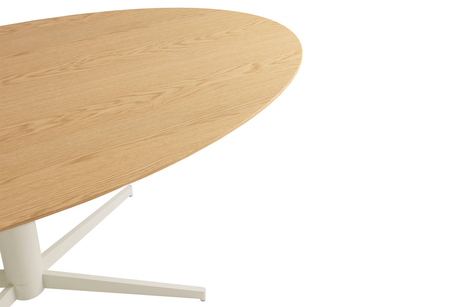 FEVIK Tisch Eichefarbig Bianco