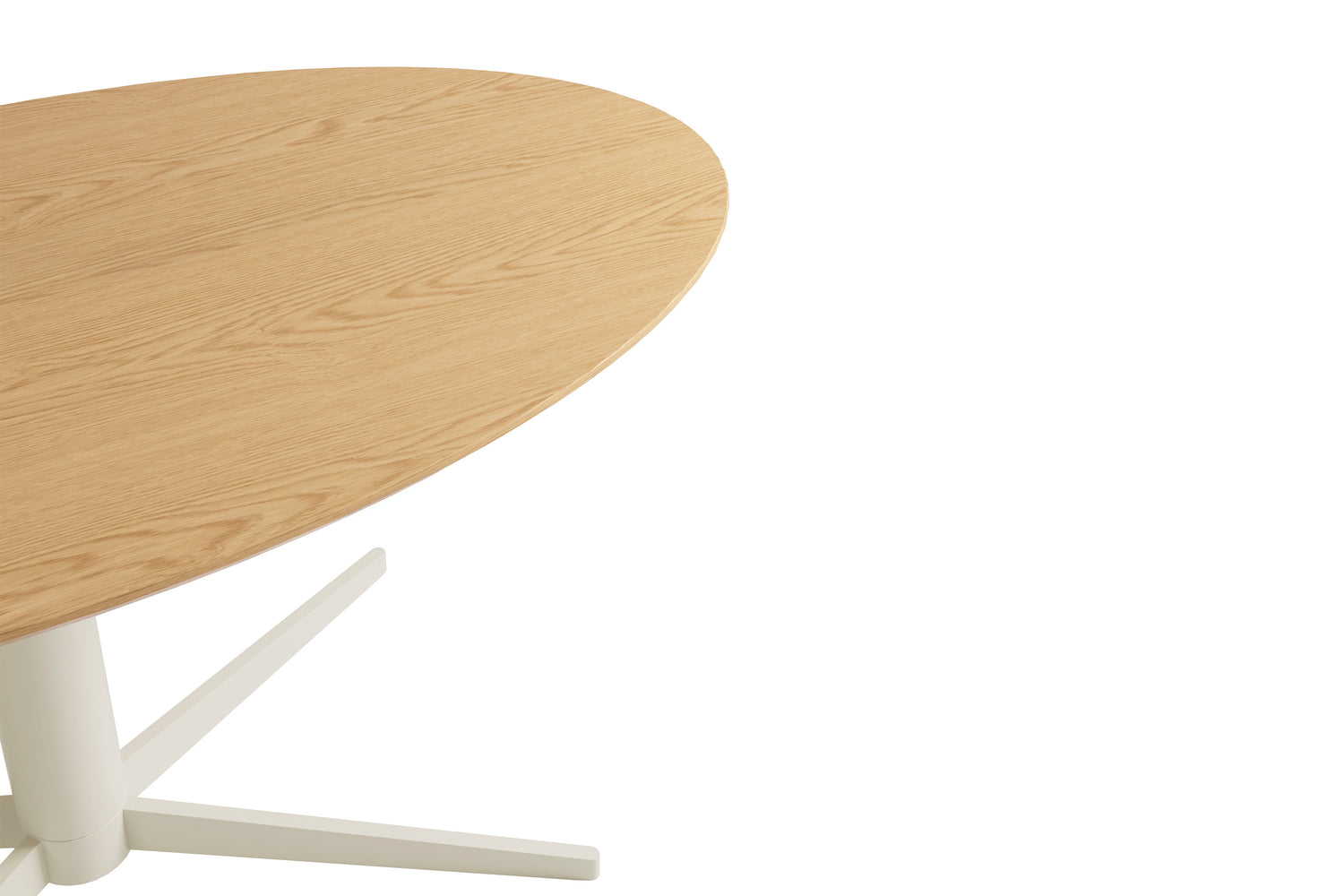 FEVIK Tisch Eichefarbig Bianco