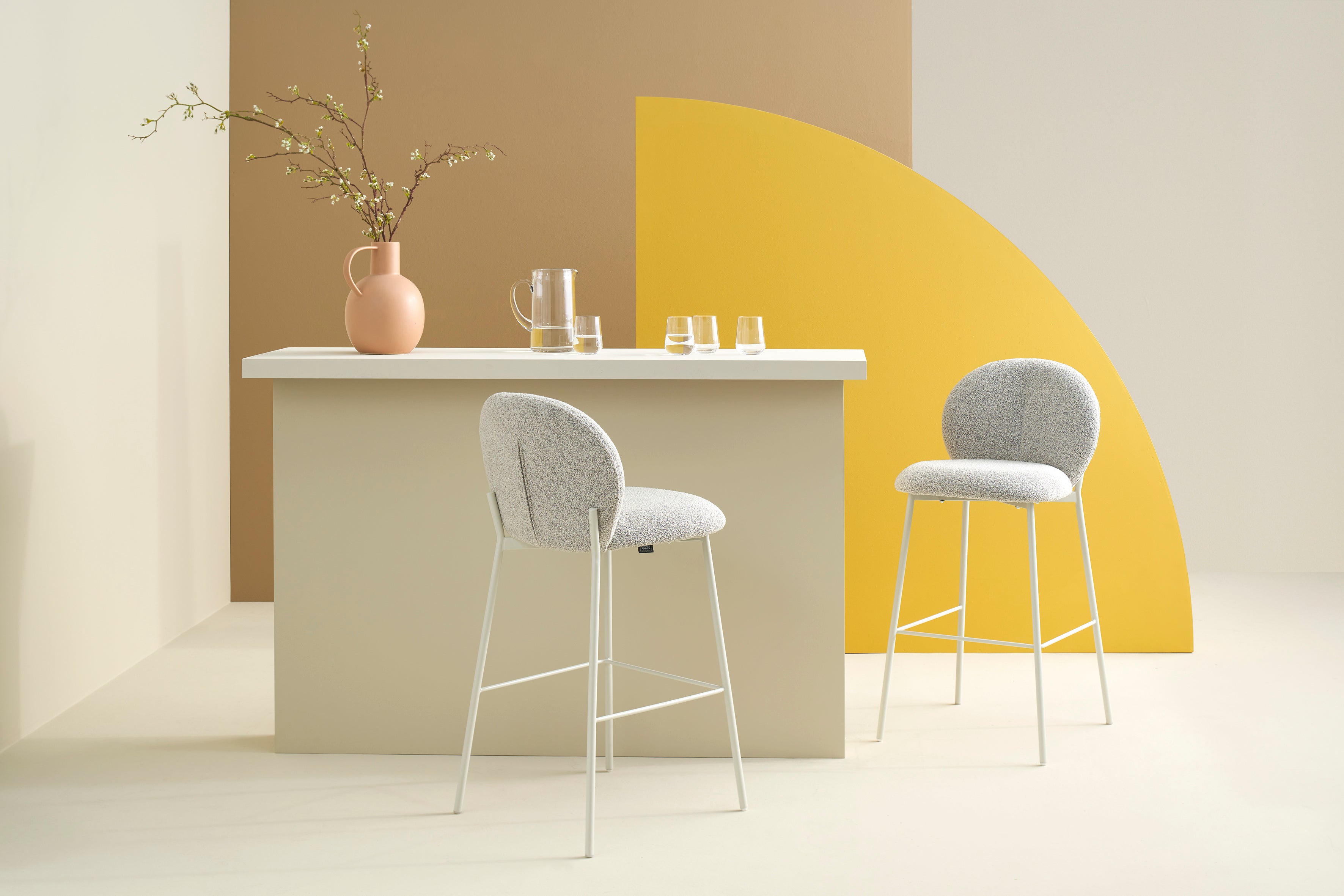 FORDE Barhocker greige