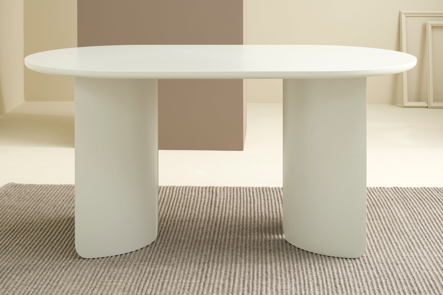 GRIMSTAD Tisch seidengrau