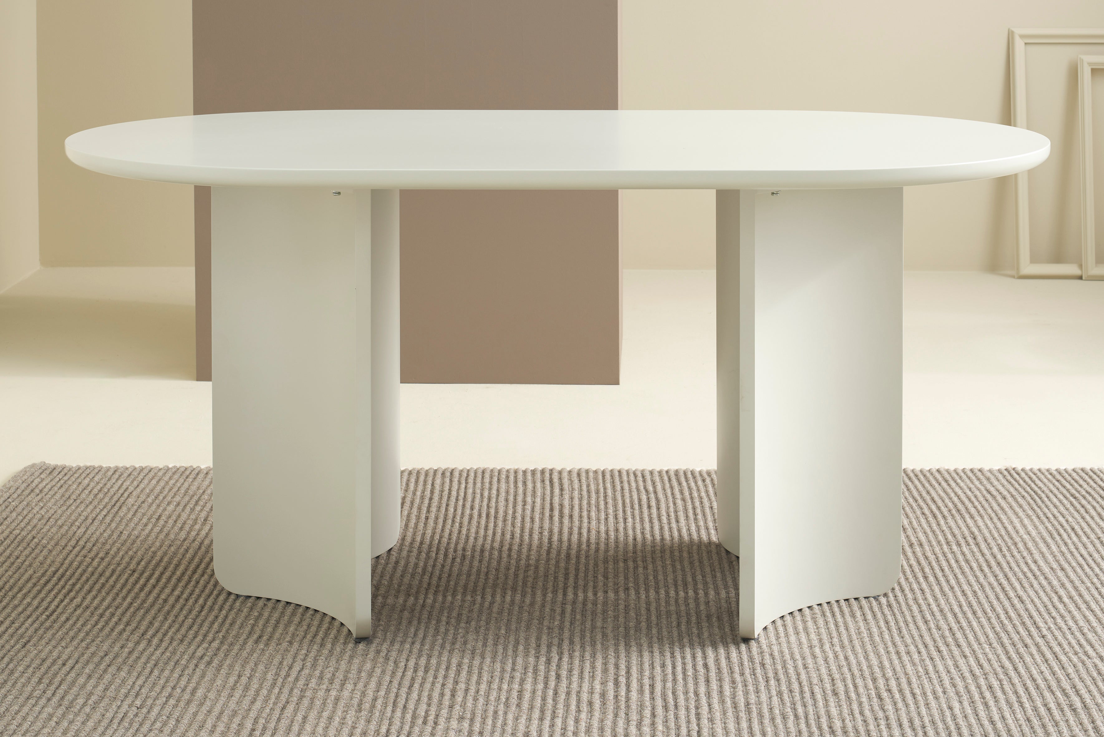 GRIMSTAD Tisch seidengrau