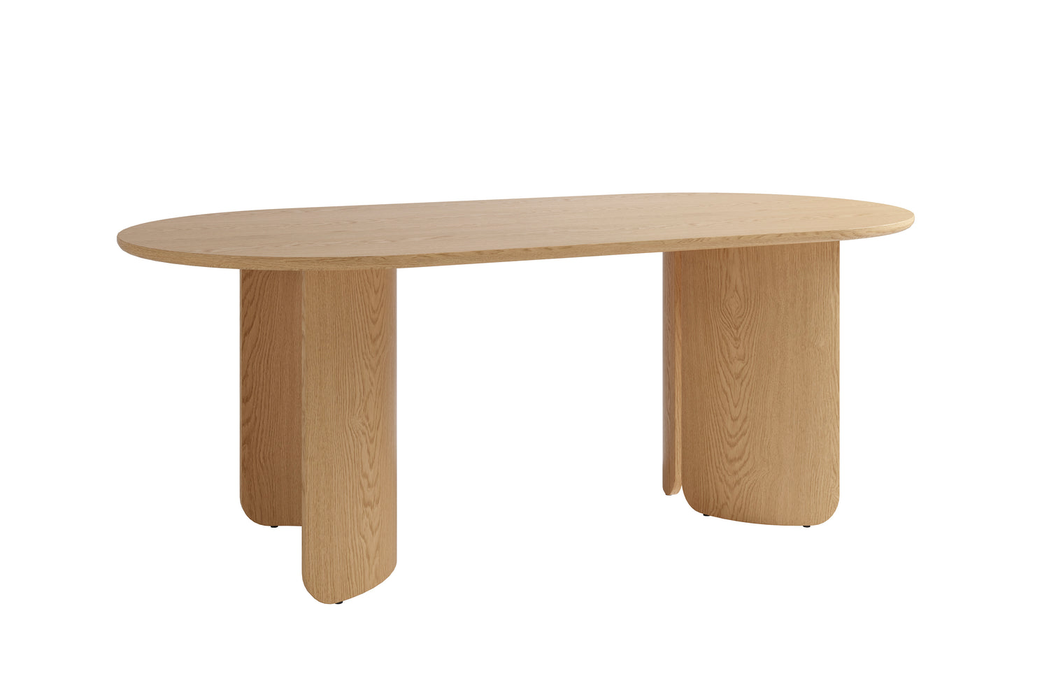 SCHÖNER WOHNEN-Kollektion Esszimmertisch GRIMSTAD 160 oder 200, Echtholzfurnier Eichefarbig Bianco oder Eichefarbig Tobacco