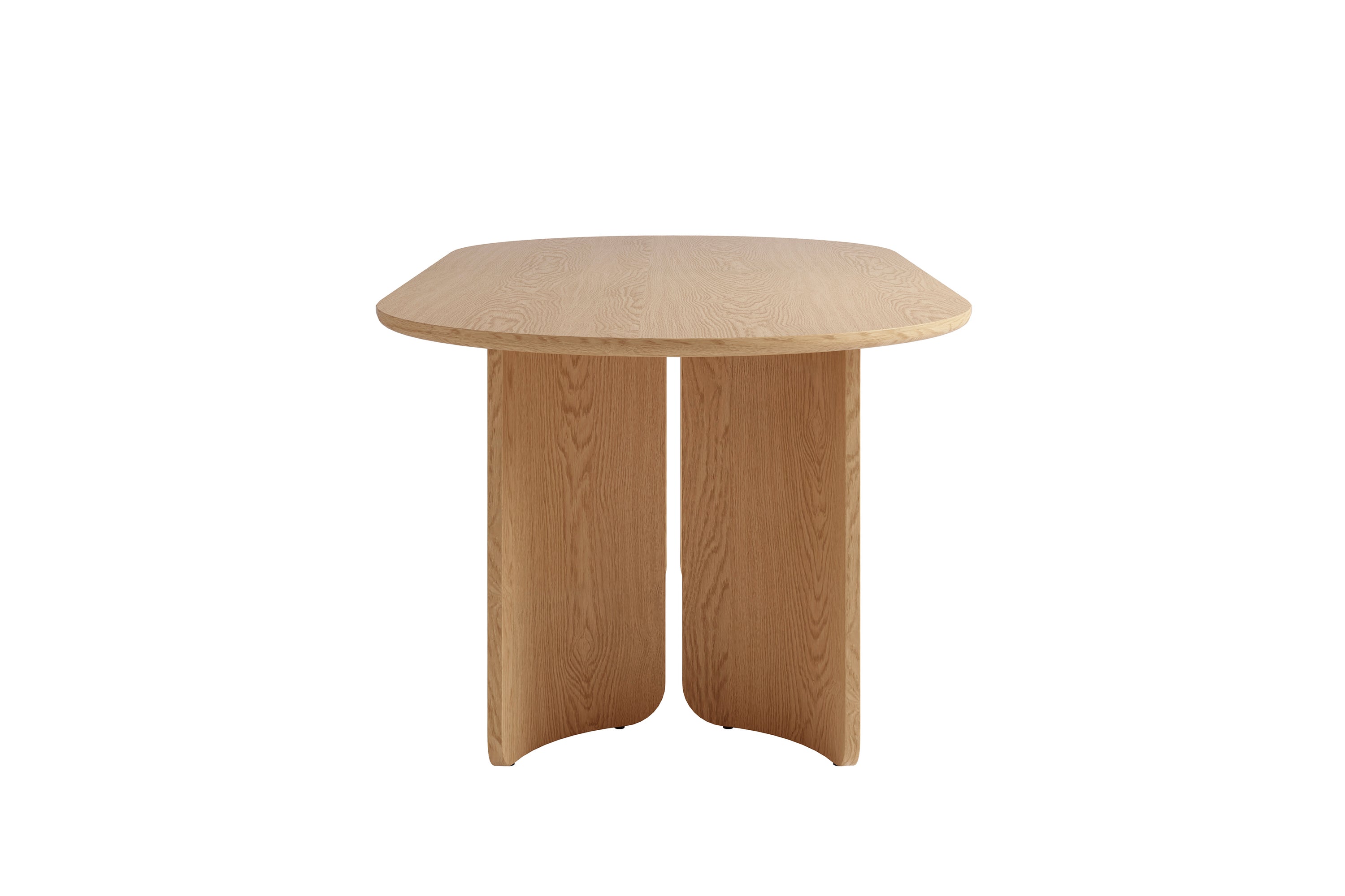 GRIMSTAD Tisch Eichefarbig Bianco