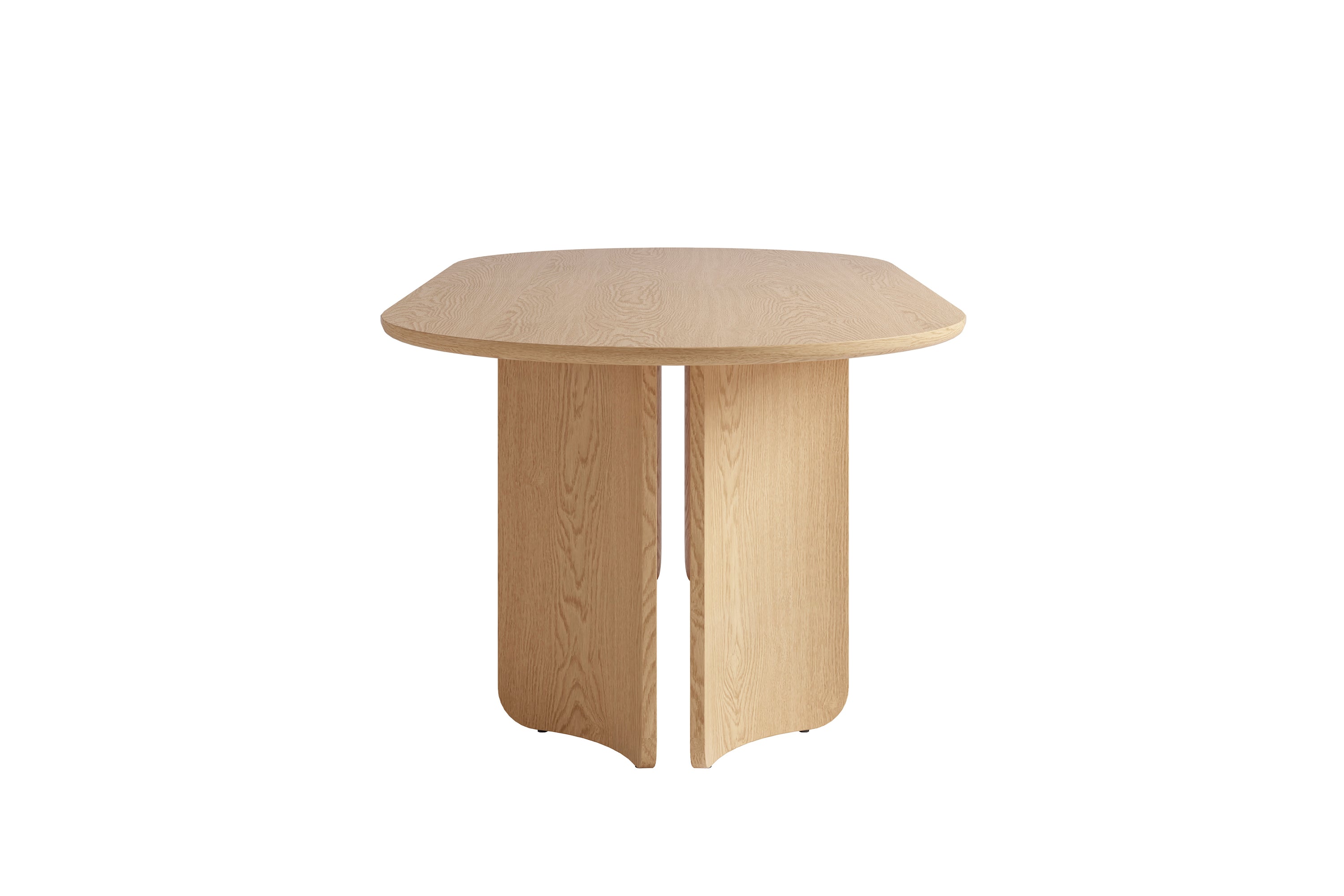 GRIMSTAD Tisch Eichefarbig Bianco