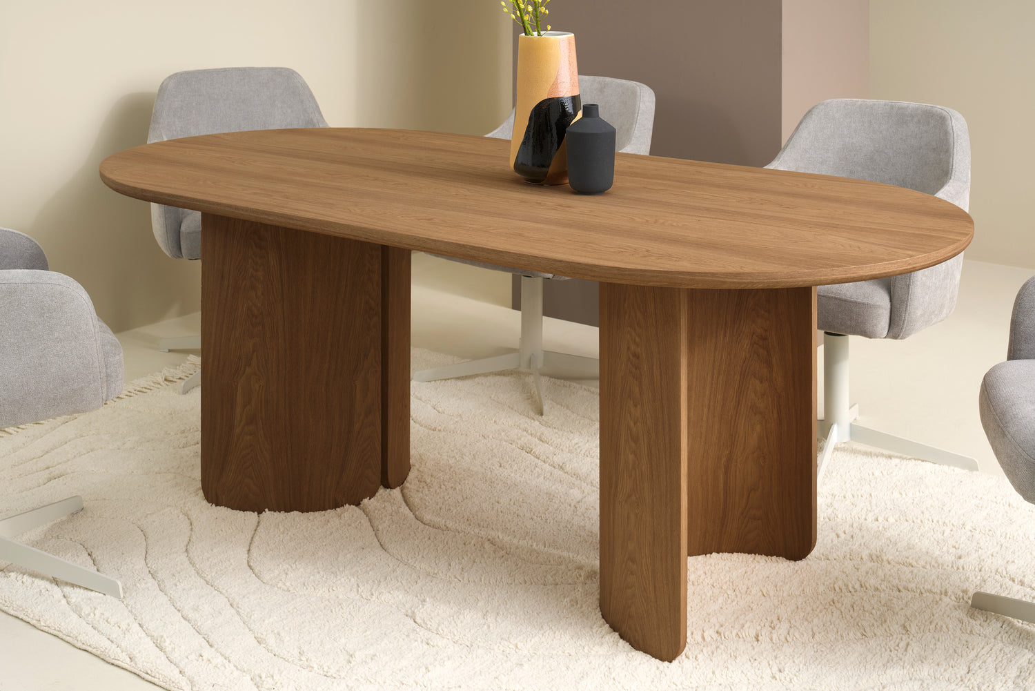 GRIMSTAD Tisch Eichefarbig Tobacco