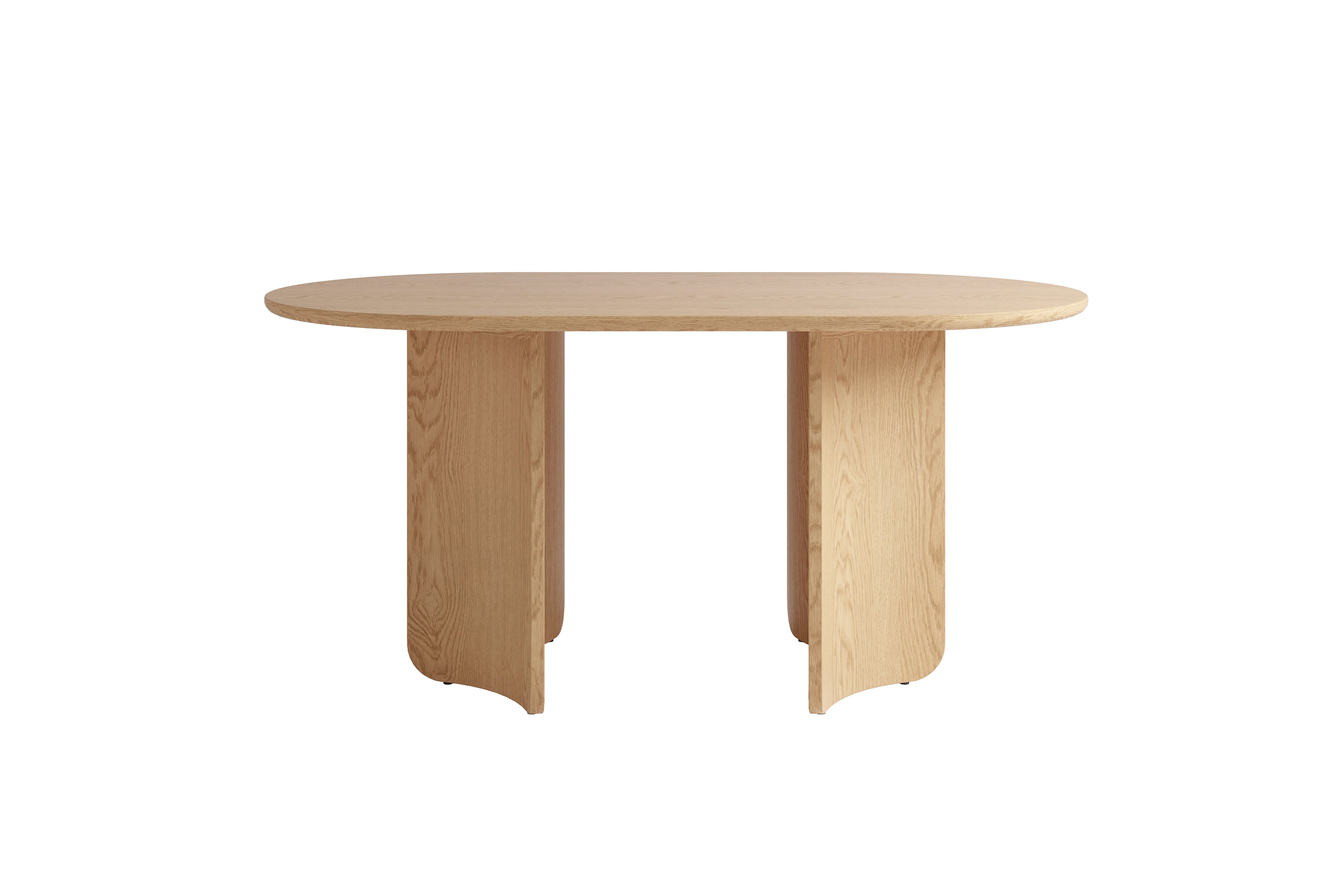 GRIMSTAD Tisch Eichefarbig Bianco