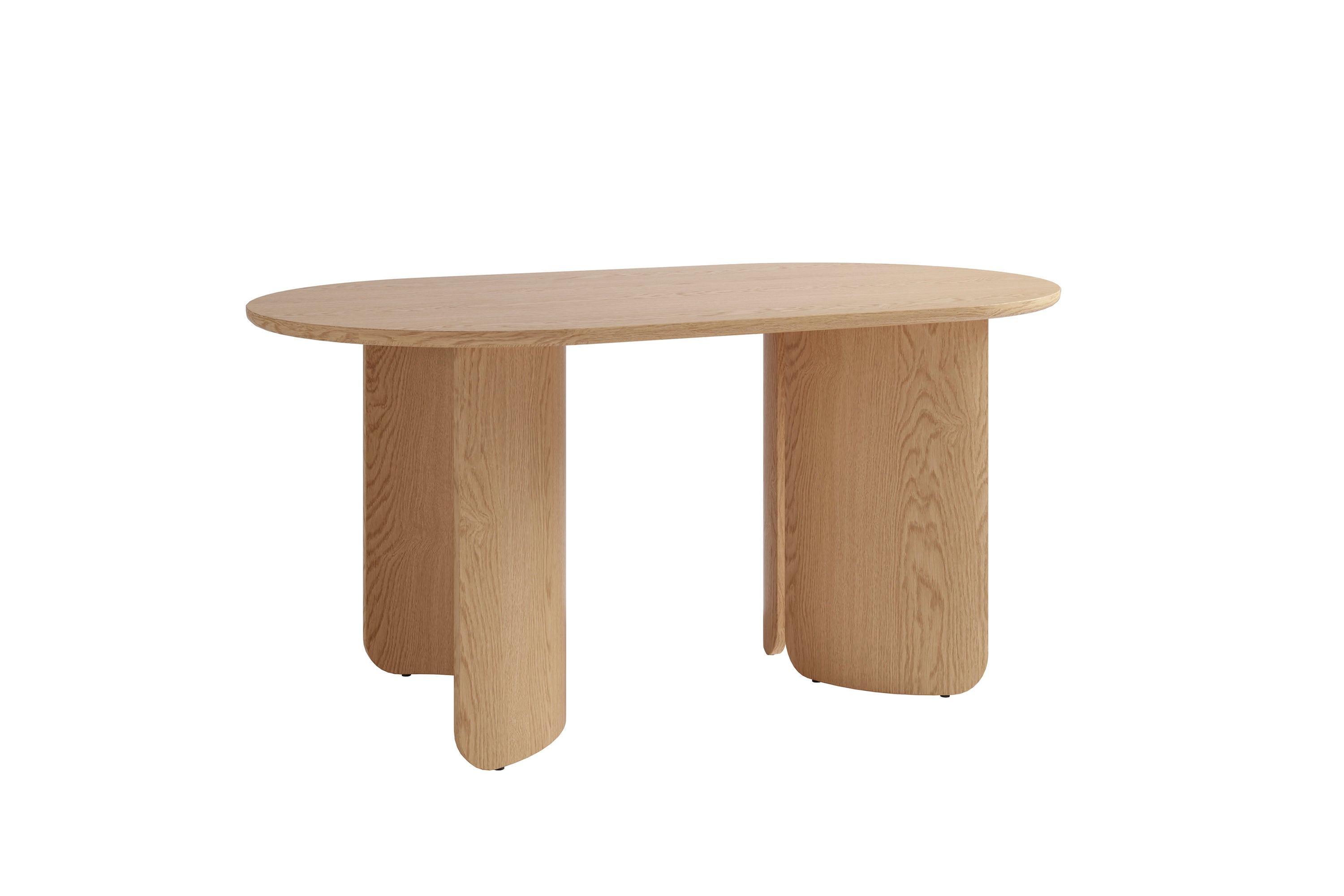 GRIMSTAD Tisch Eichefarbig Bianco