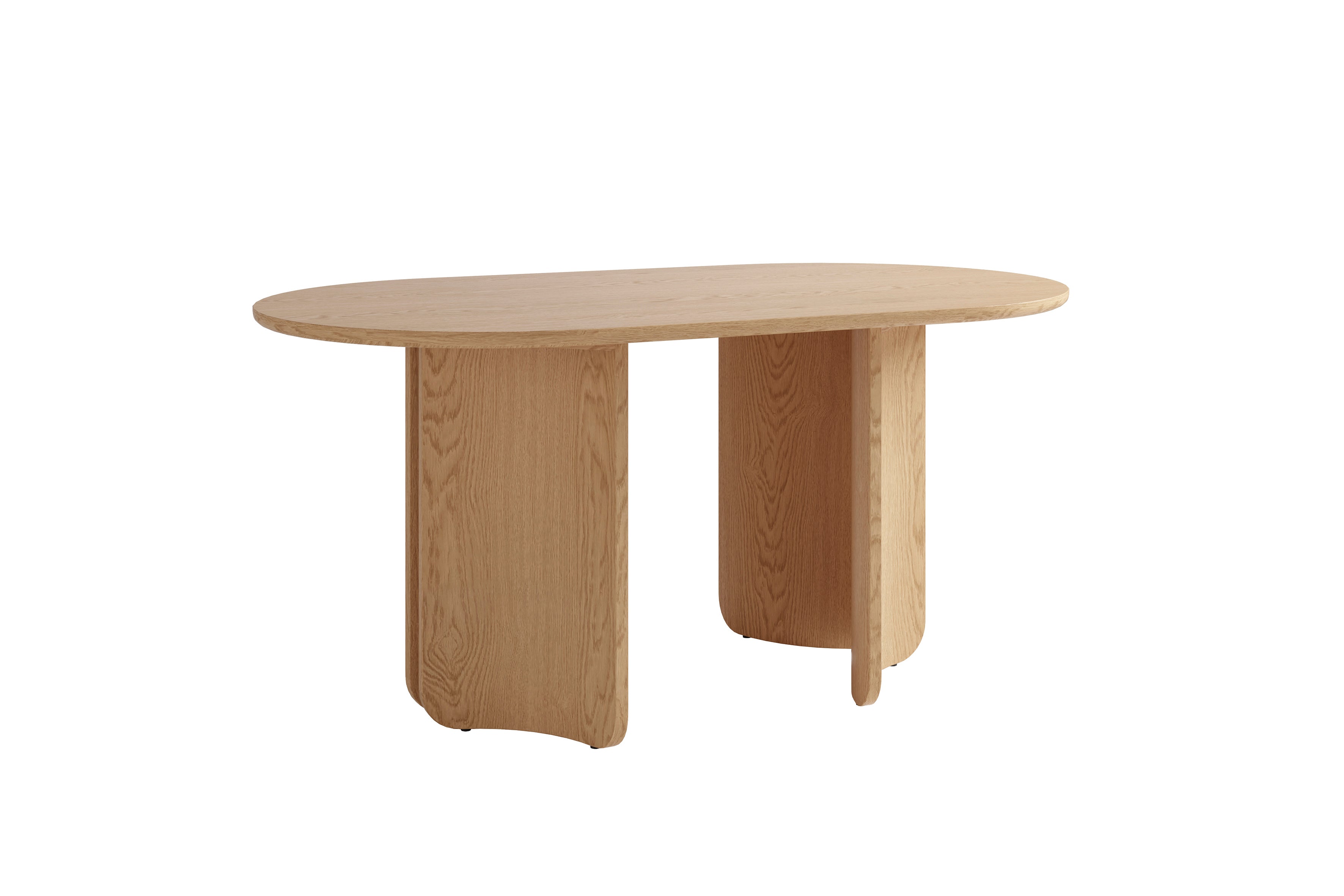 GRIMSTAD Tisch Eichefarbig Bianco