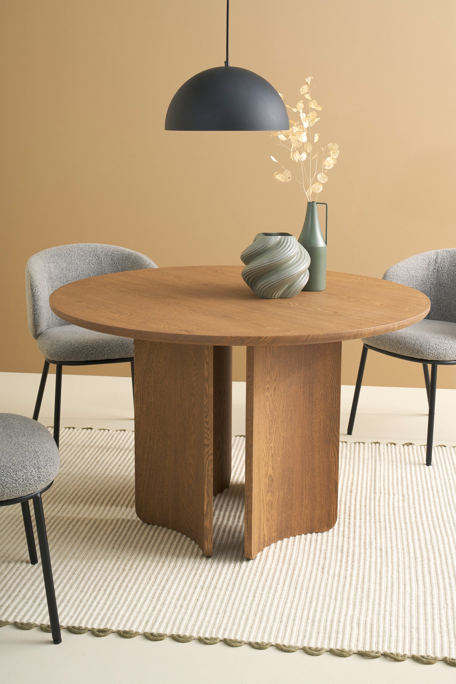 HARSTAD Tisch Eichefarbig Tobacco