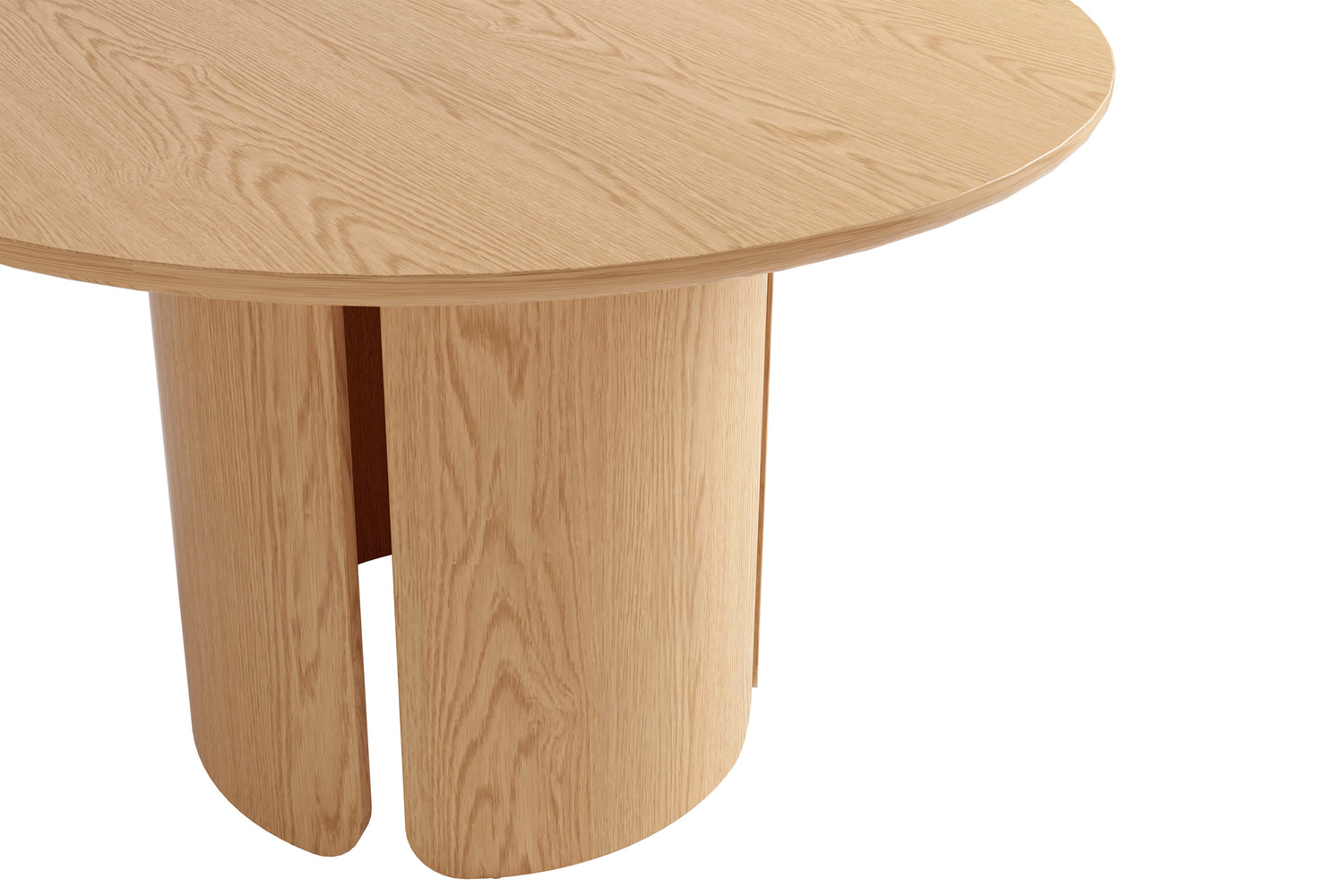 HARSTAD Tisch Eichefarbig Bianco