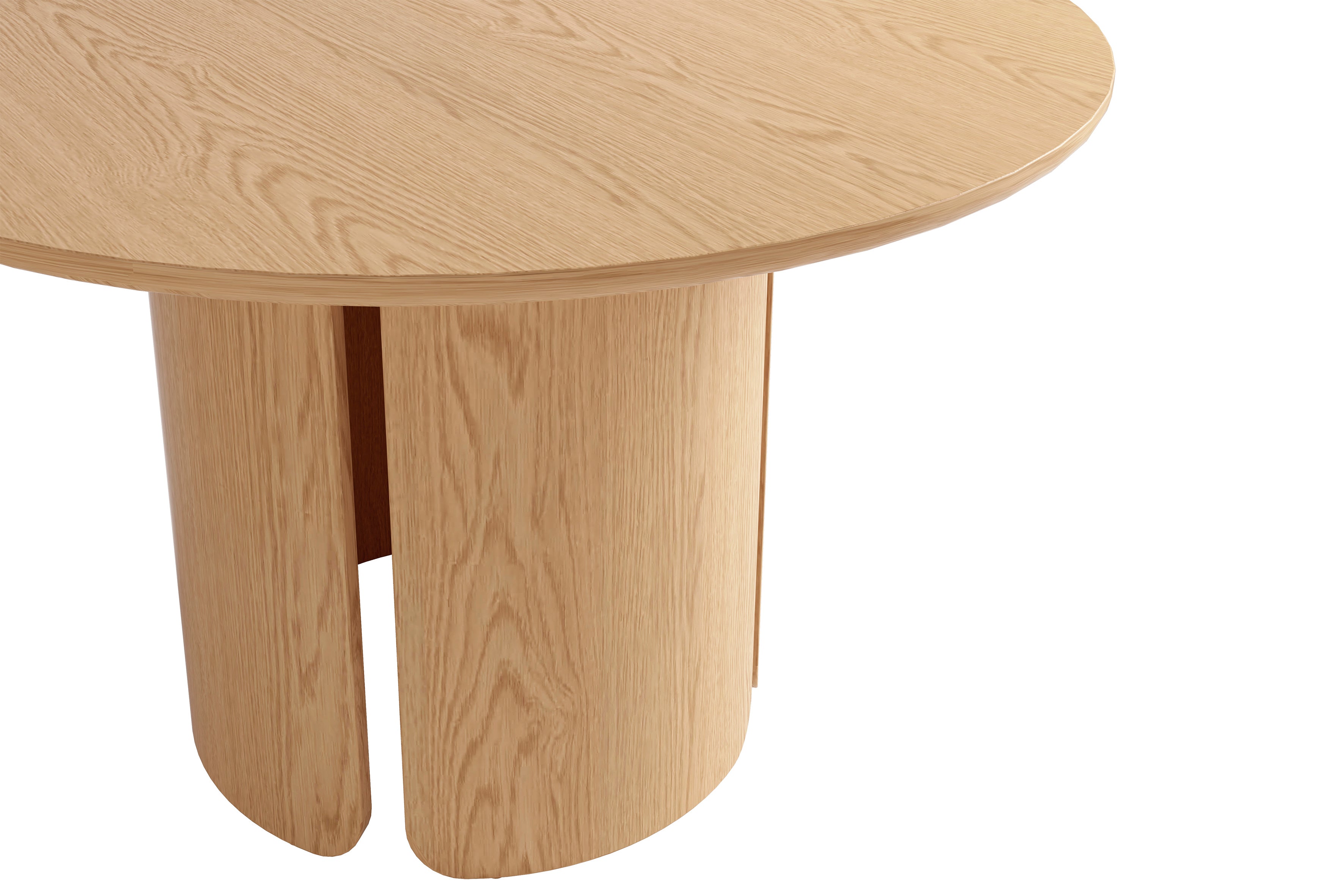 HARSTAD Tisch Eichefarbig Bianco