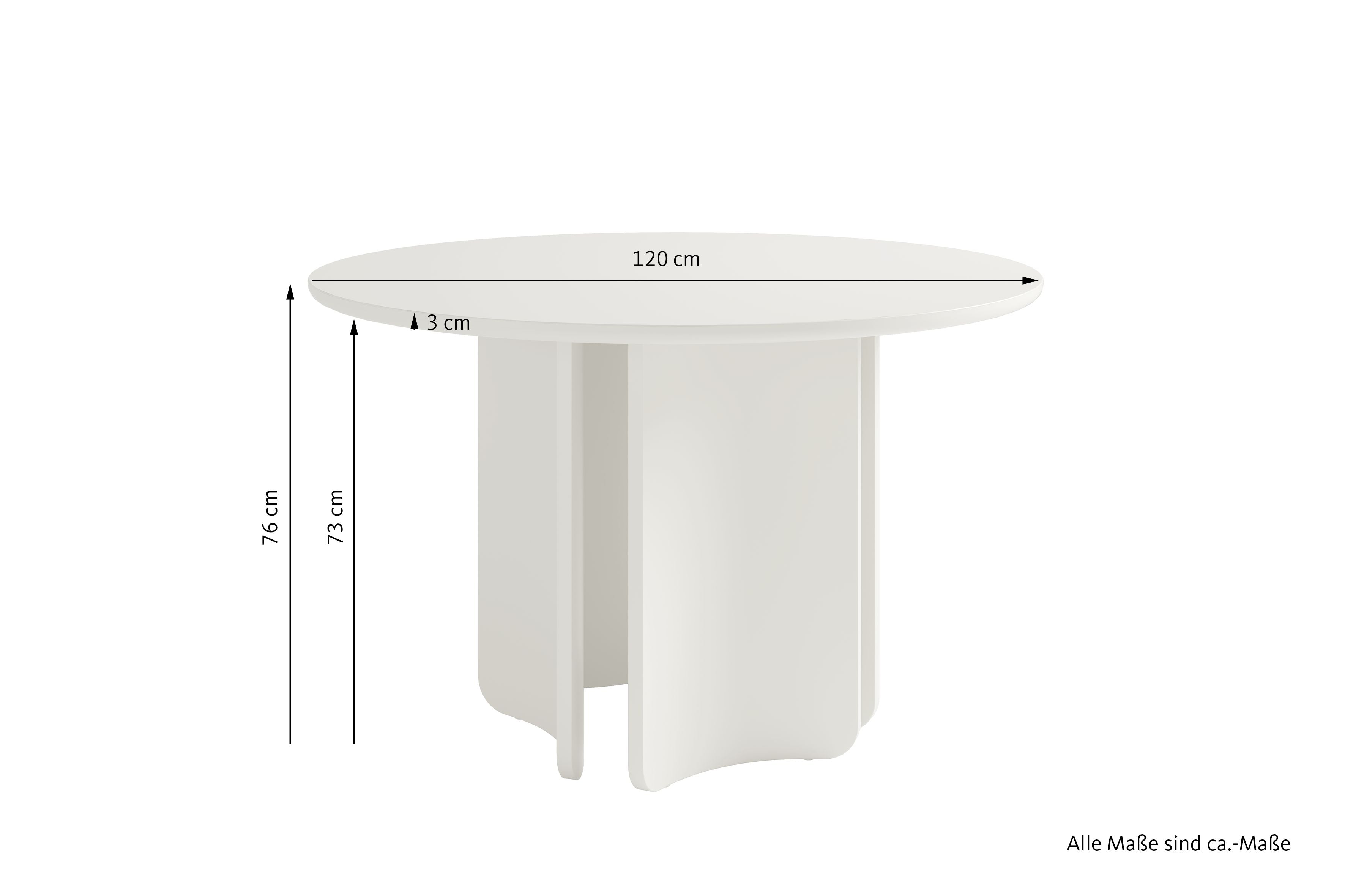 HARSTAD Tisch seidengrau