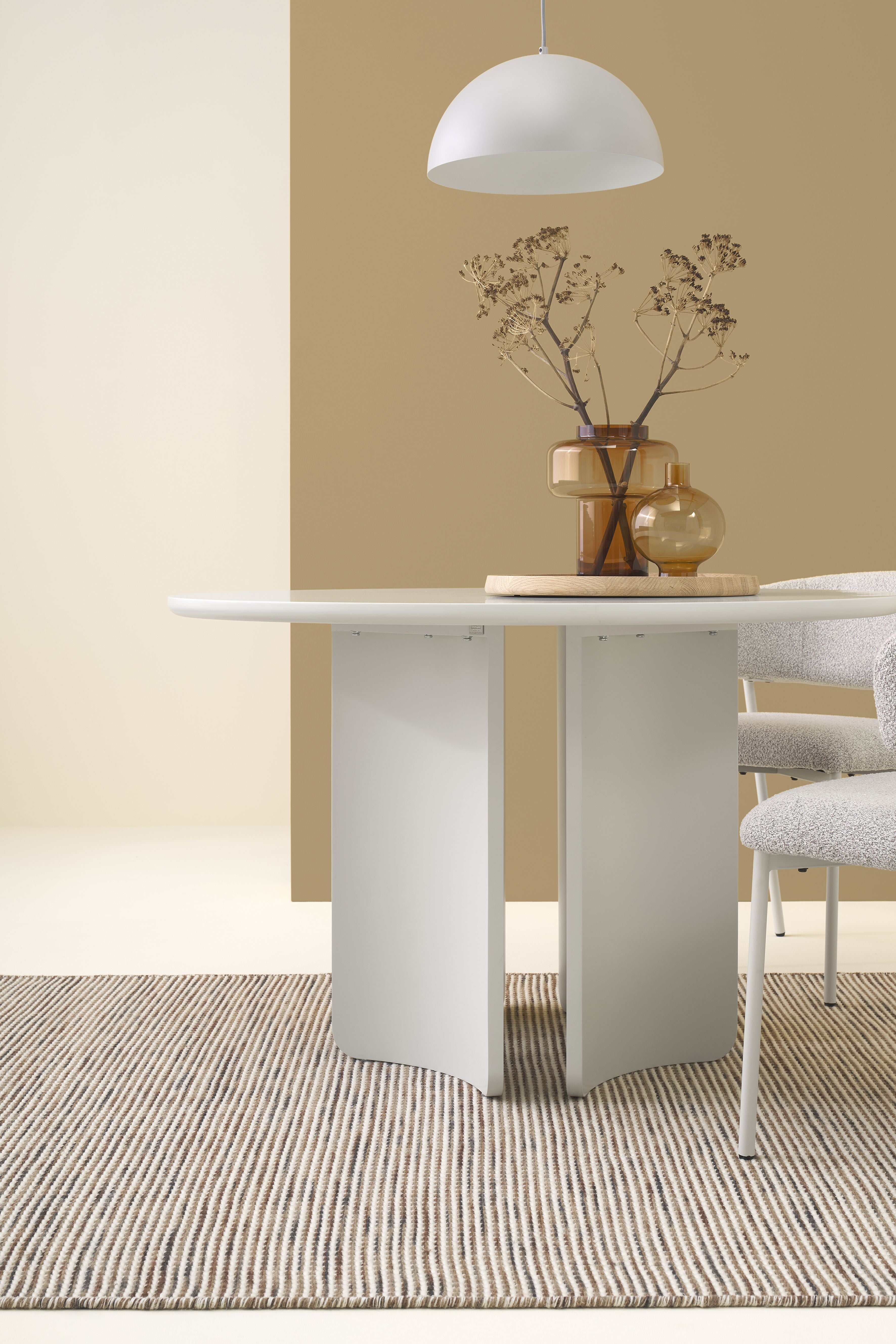 HARSTAD Tisch seidengrau