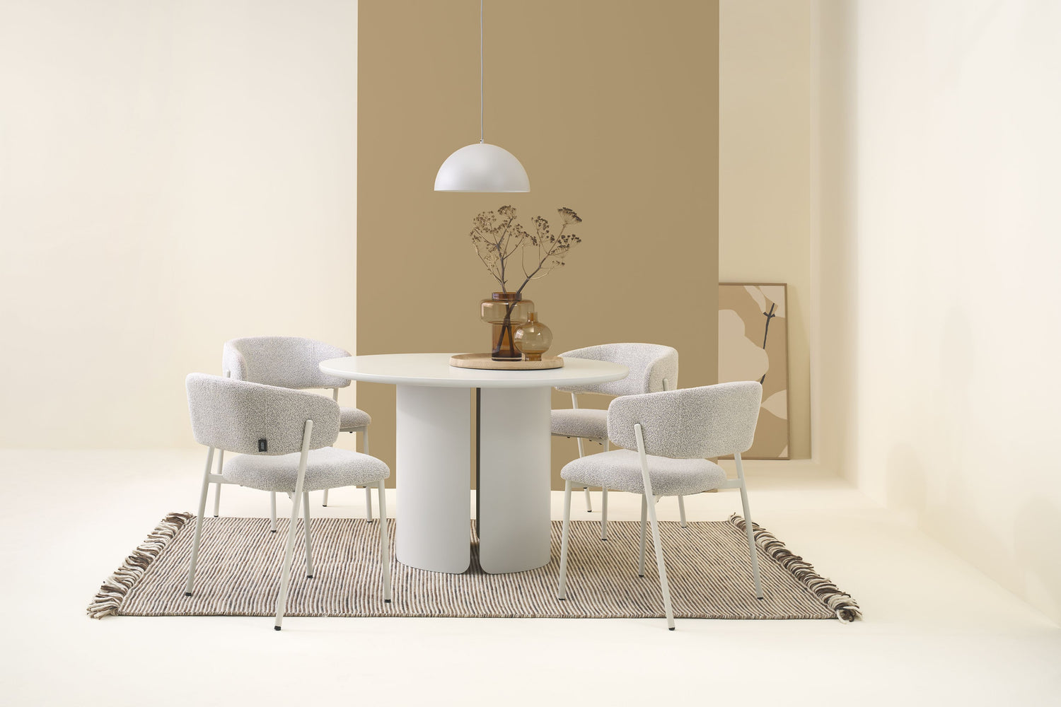 HARSTAD Tisch seidengrau