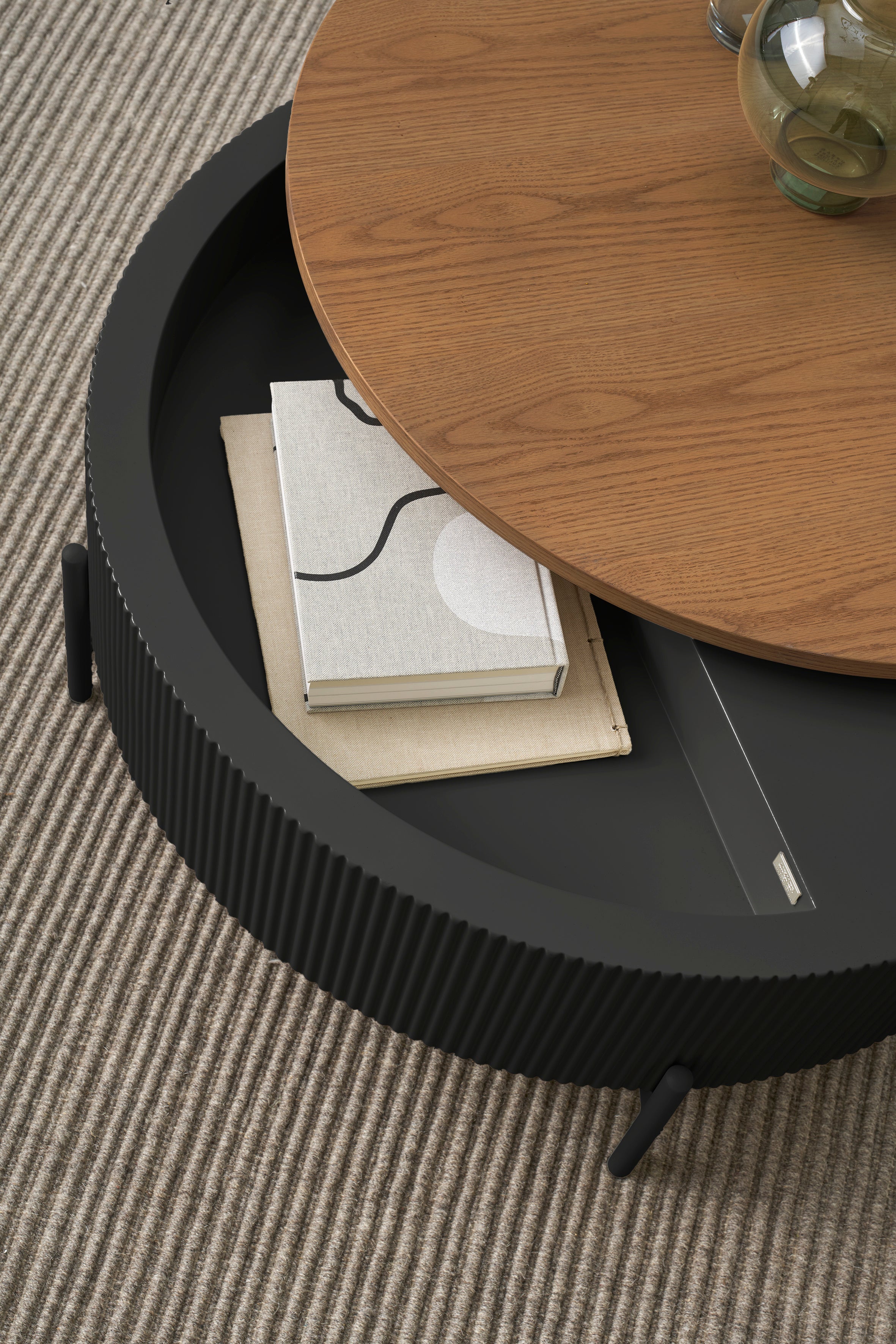 HEROY Couchtisch Eichefarbig Tobacco