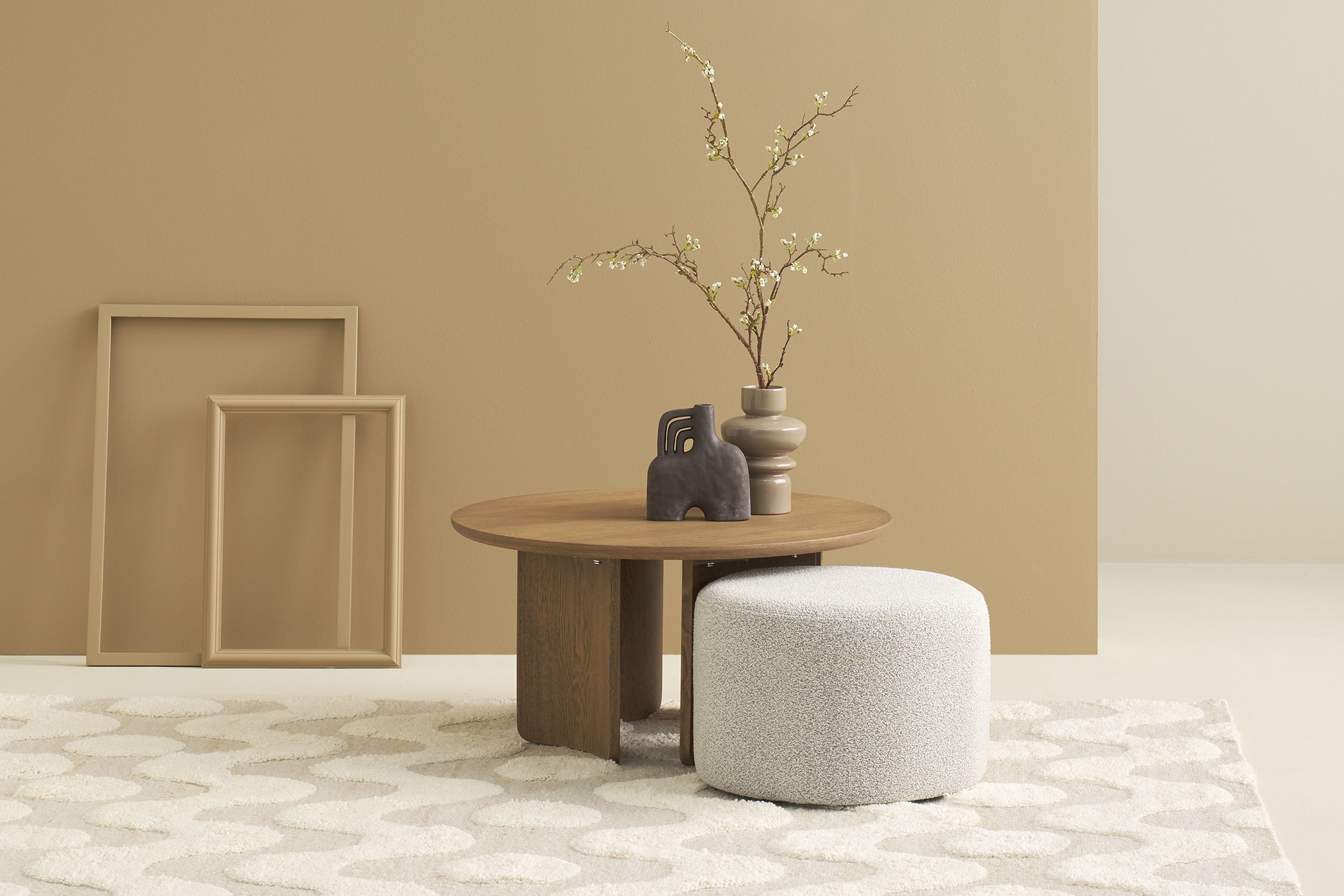 MOLDE Couchtisch Eichefarbig Tobacco