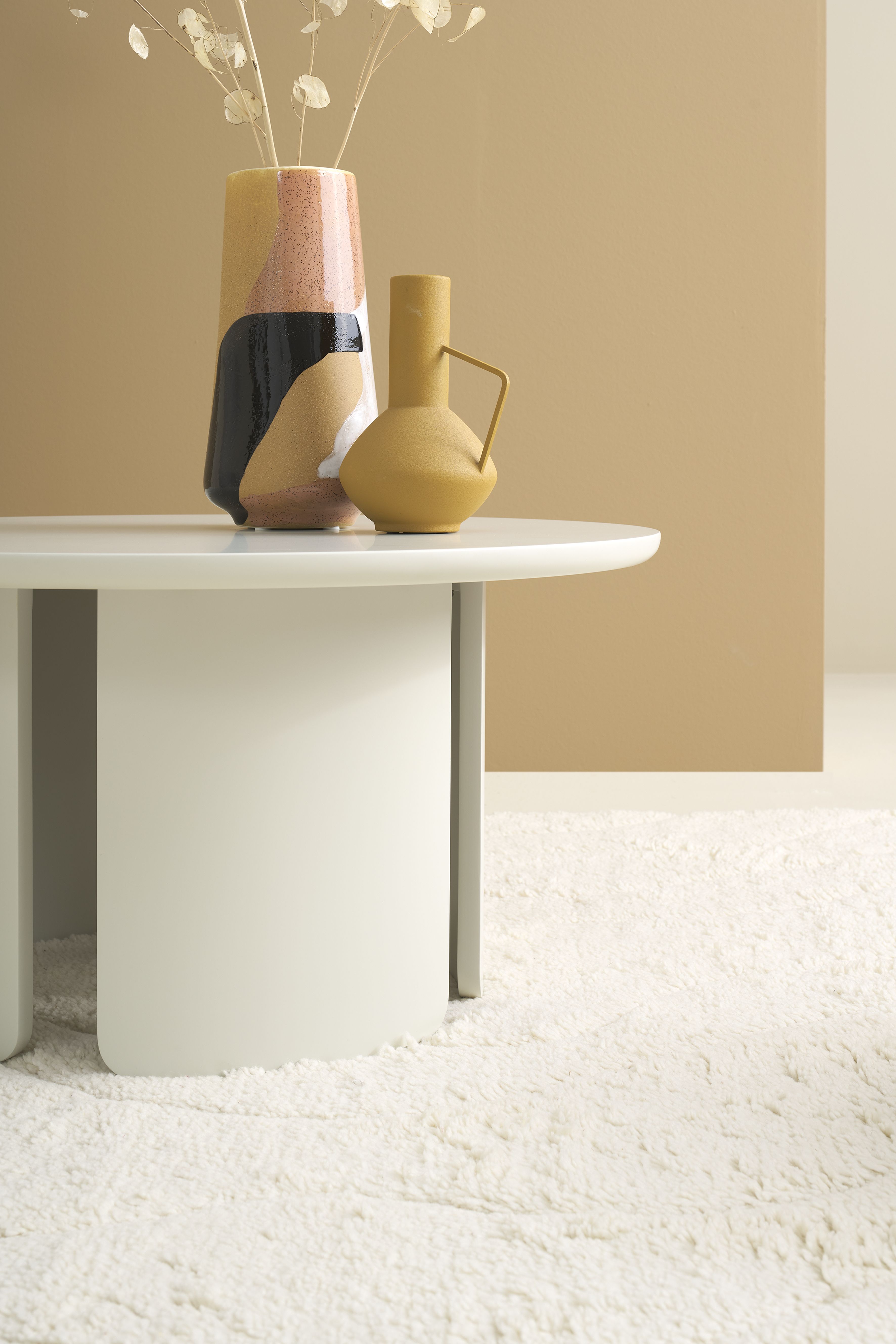 MOLDE Couchtisch seidengrau