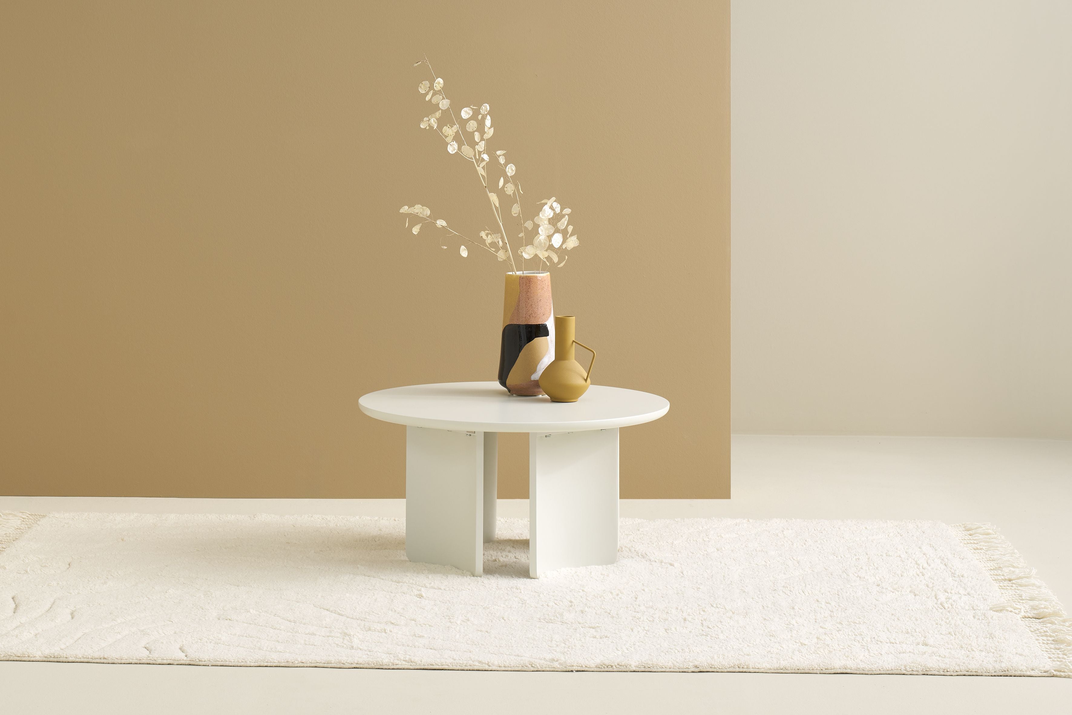 MOLDE Couchtisch seidengrau