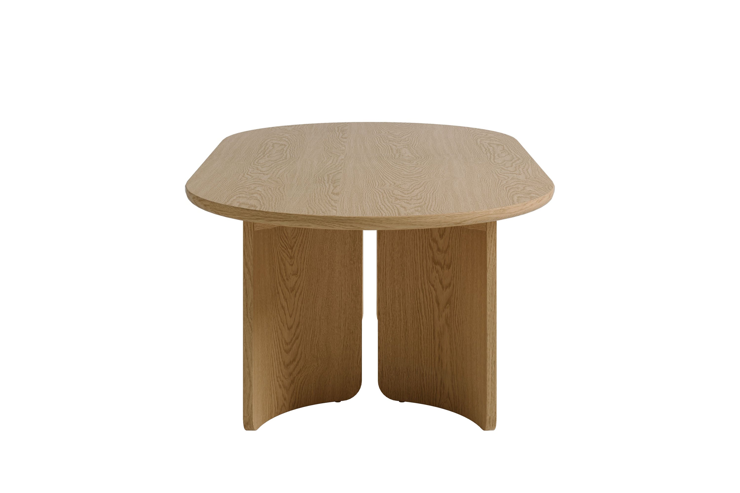 TROMS Couchtisch Eichefarbig Bianco