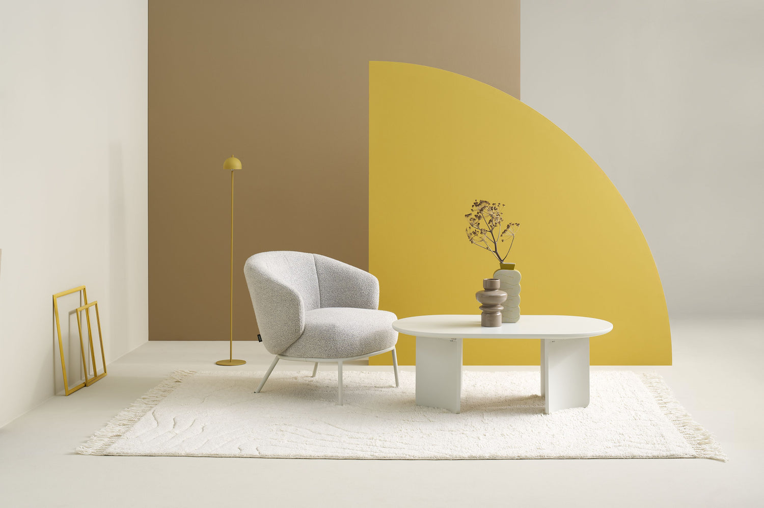 TROMS Couchtisch seidengrau