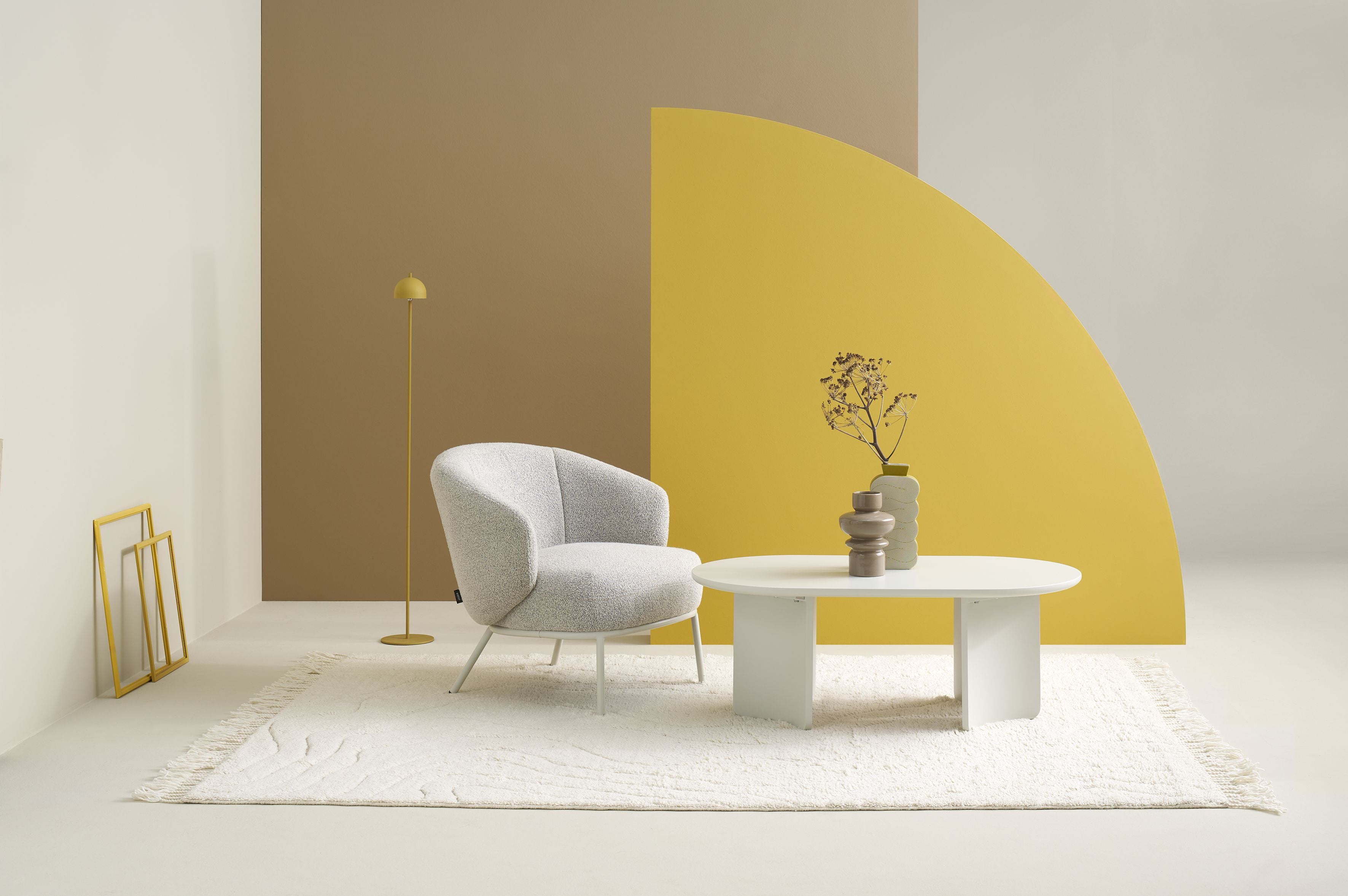 TROMS Couchtisch seidengrau