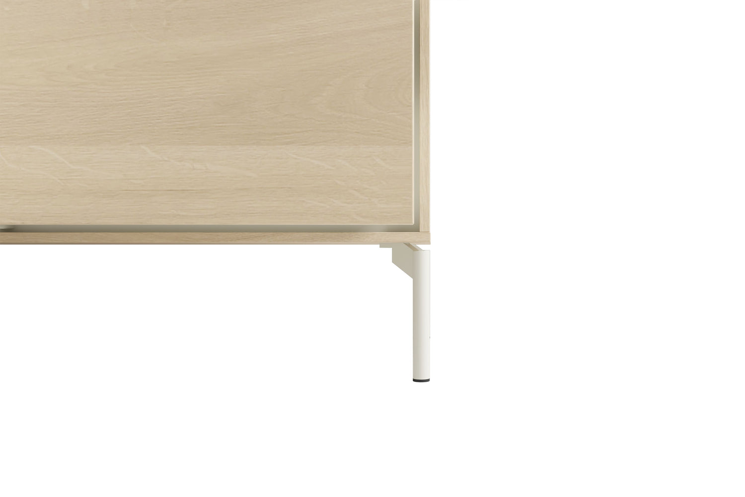 LABOE Sideboard Eichefarbig Bianco hell