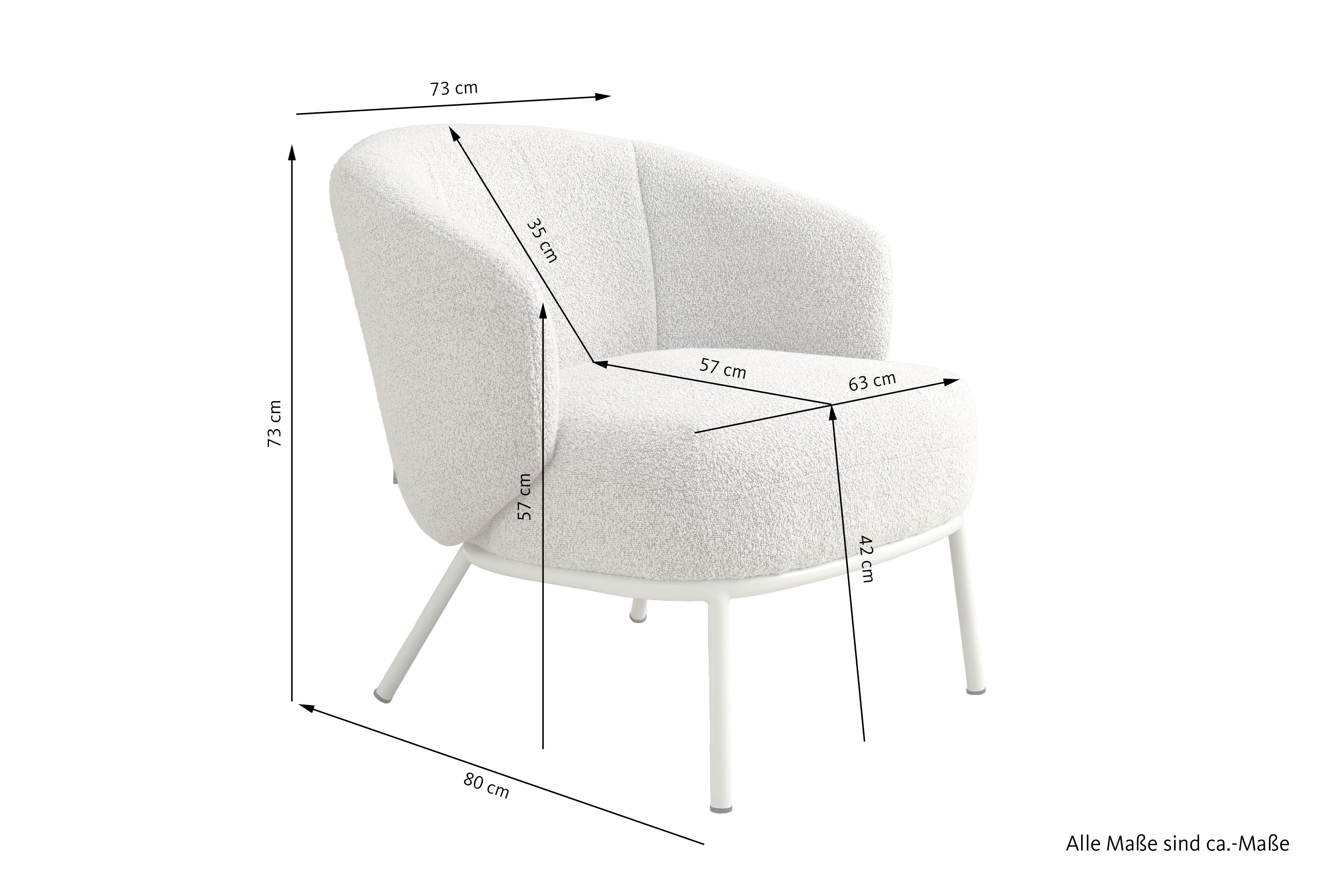 SELVIK Sessel greige