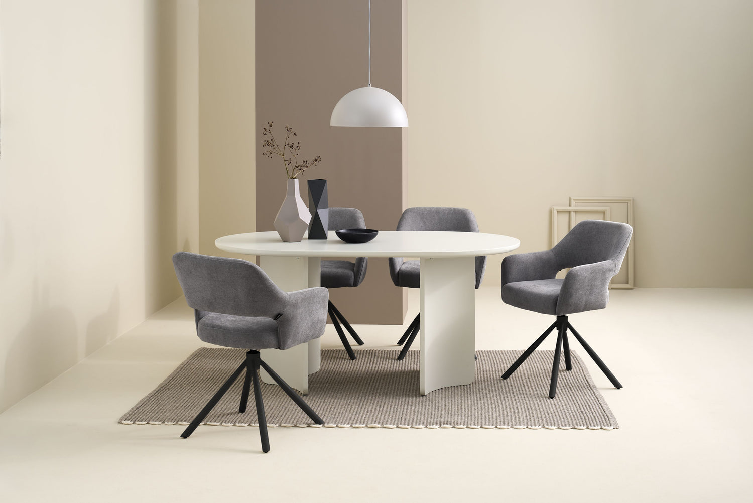 STAVANGER Stuhl grau