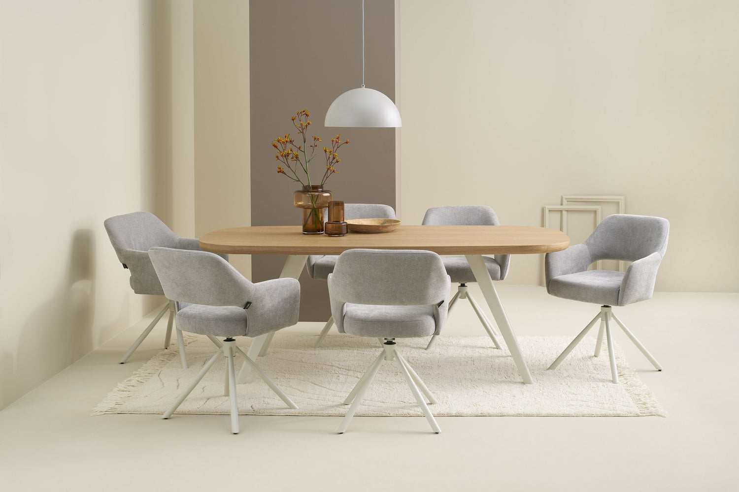 STAVANGER Stuhl greige